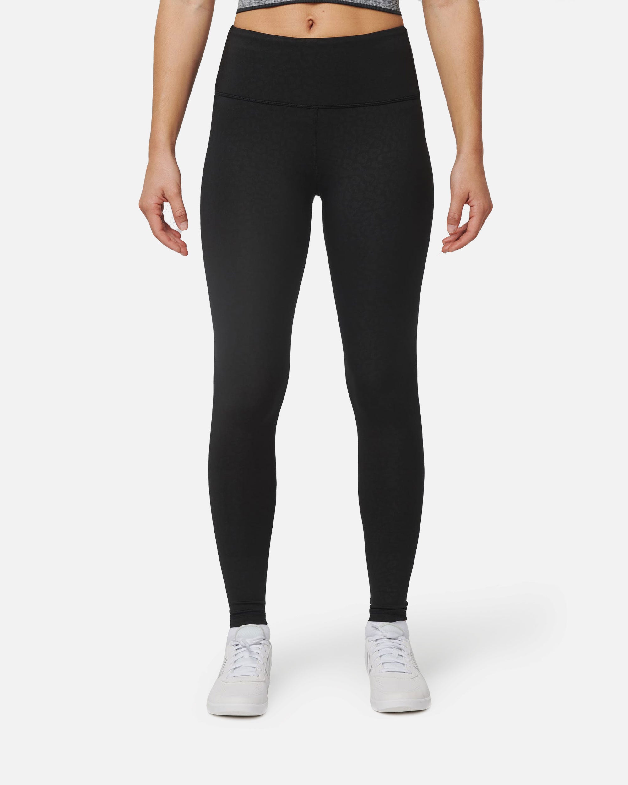 Damen Leggings mit Leoparden Muster Black Leopard von VIVID