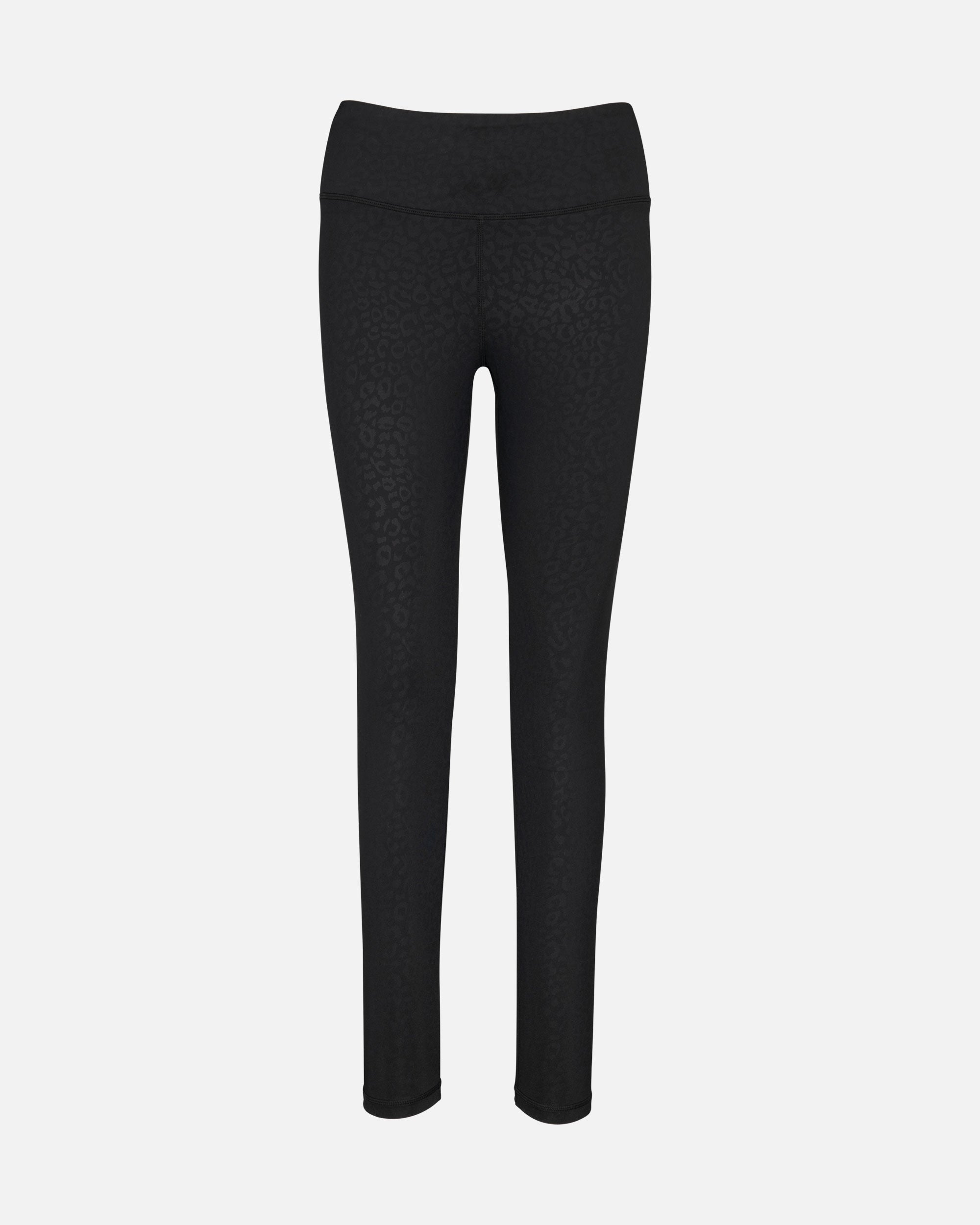 Damen Leggings mit Leoparden Muster Black Leopard von VIVID
