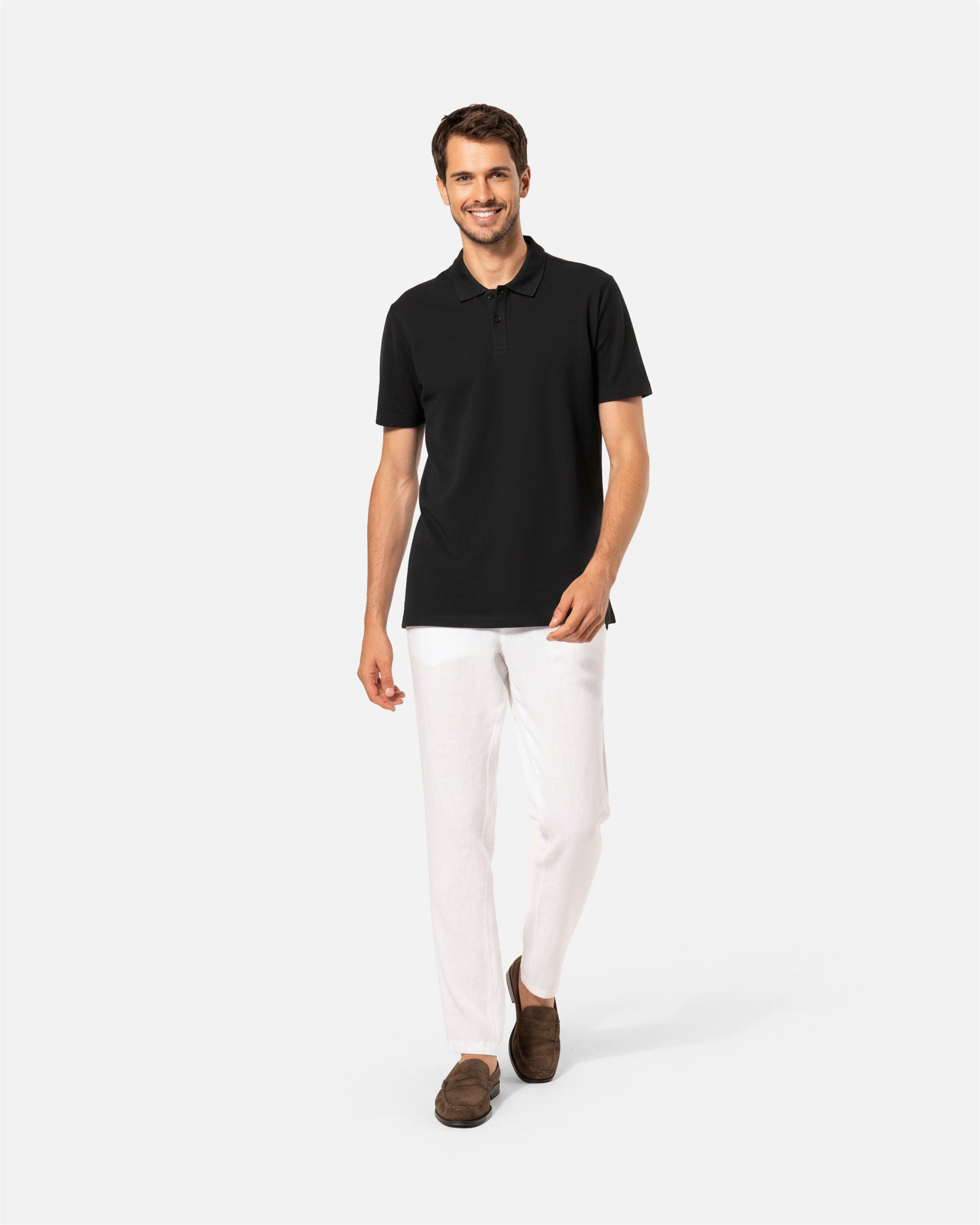 Herren Supima Piqué Polo T-Shirt von VIVID