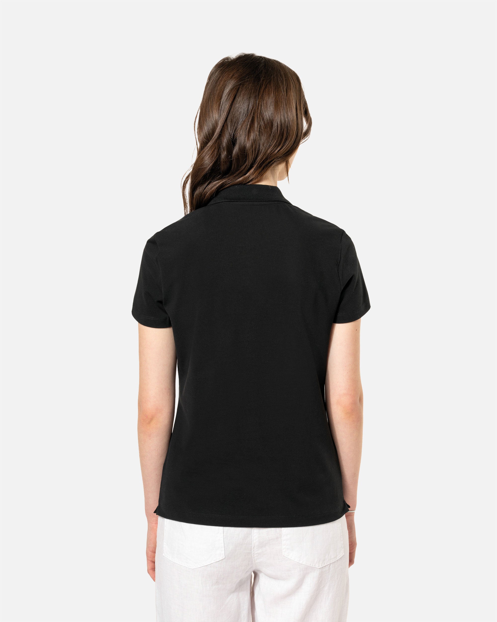 Damen Supima Piqué Polo T-Shirt von VIVID