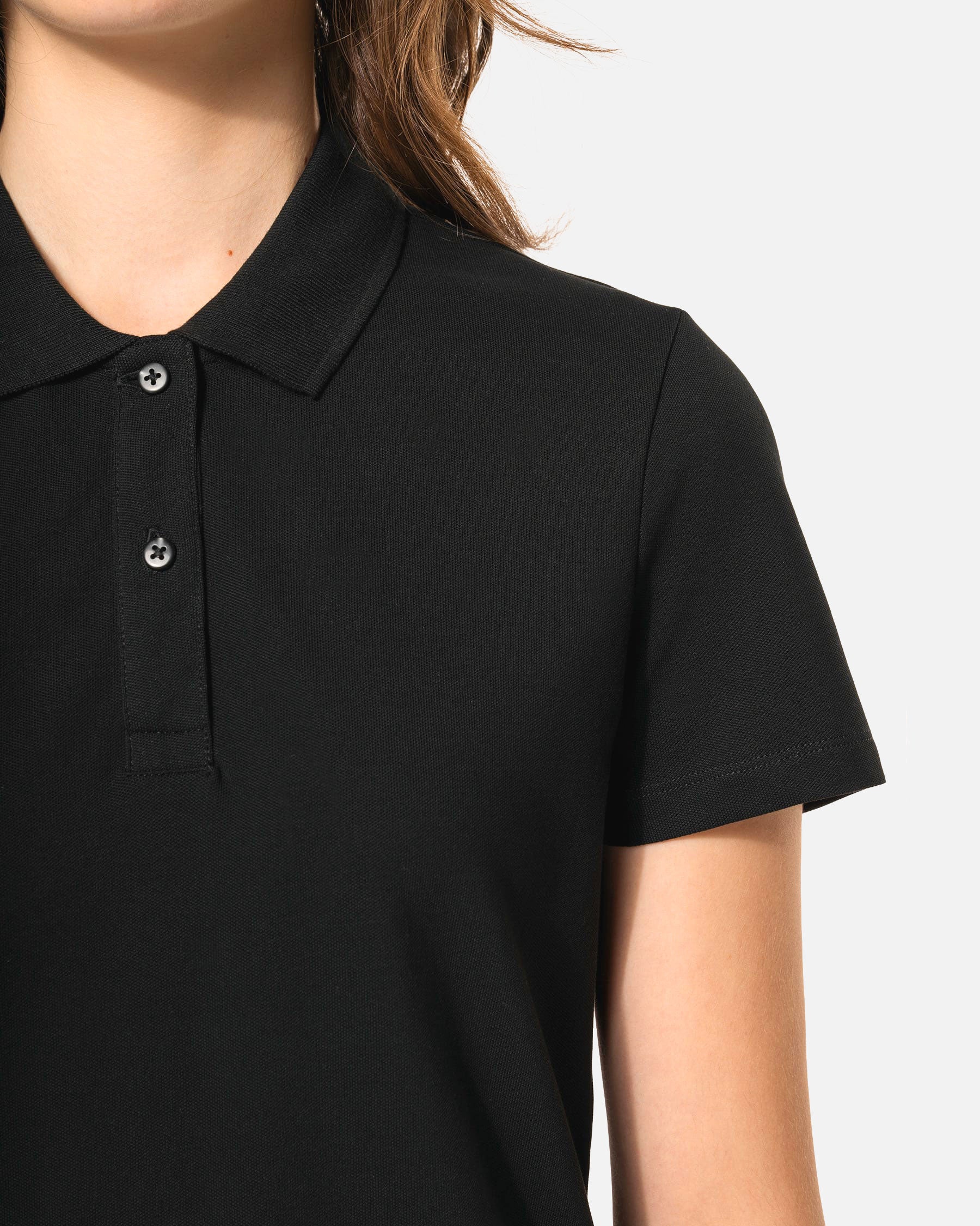Damen Supima Piqué Polo T-Shirt von VIVID