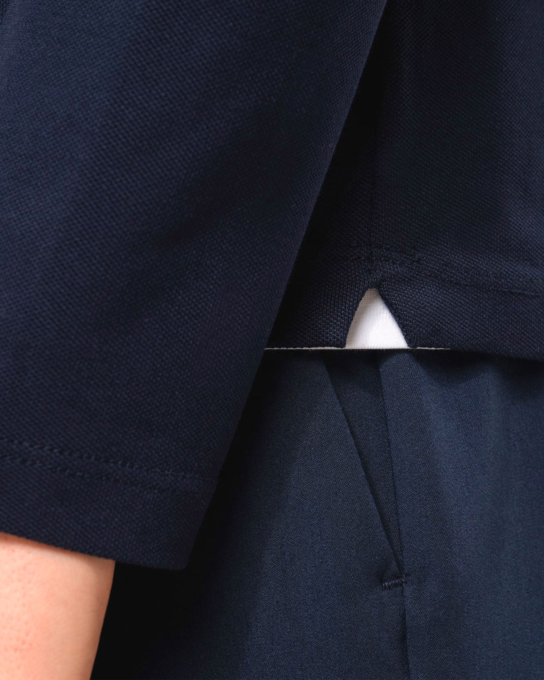 Damen Supima Piqué Polo Langarmshirt von VIVID