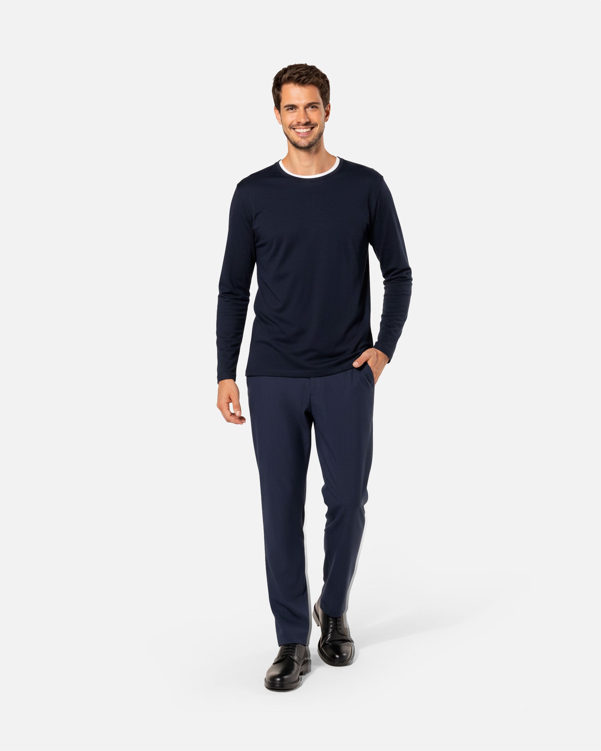 Herren Supima Langarmshirt von VIVID