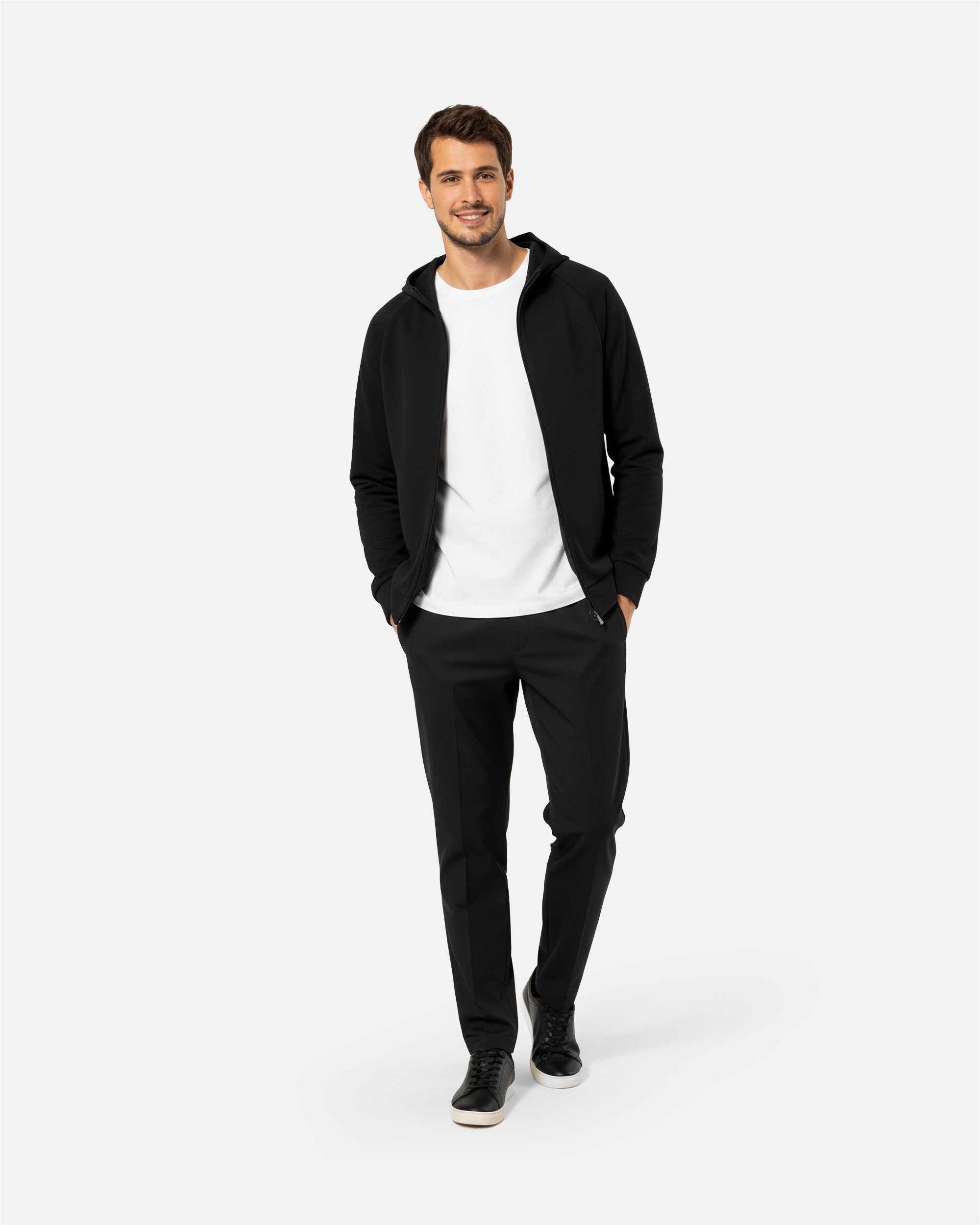 Herren Sweatshirt Jacke mit Kapuze von VIVID