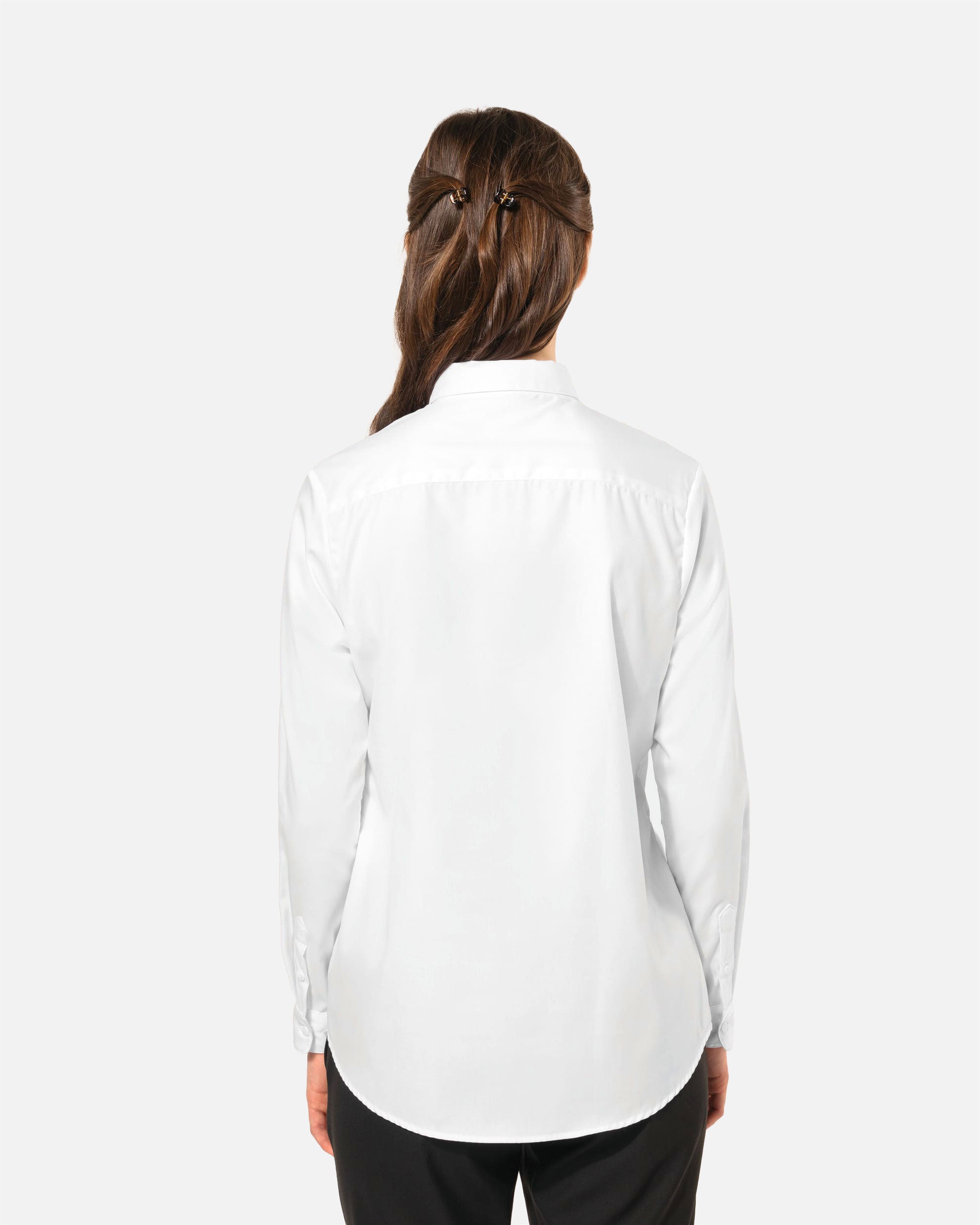 Damen Twill Langarmhemd von VIVID