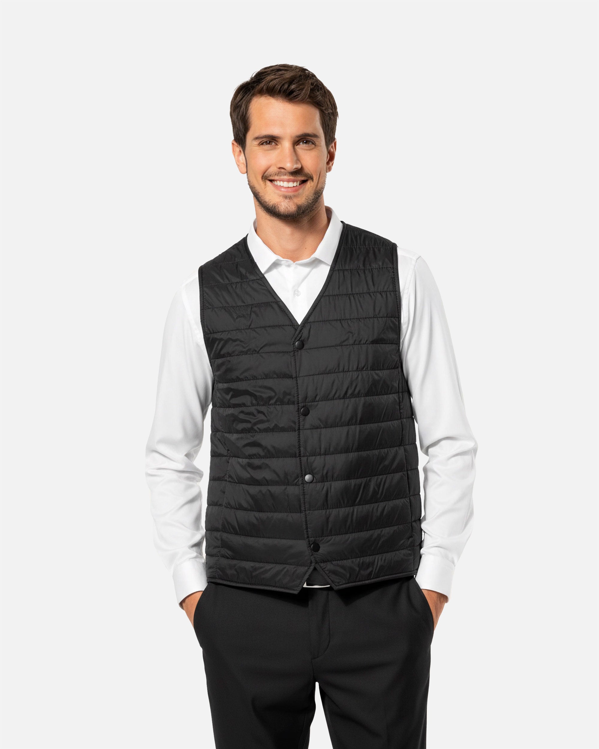 Elegante Herren Weste Black von VIVID