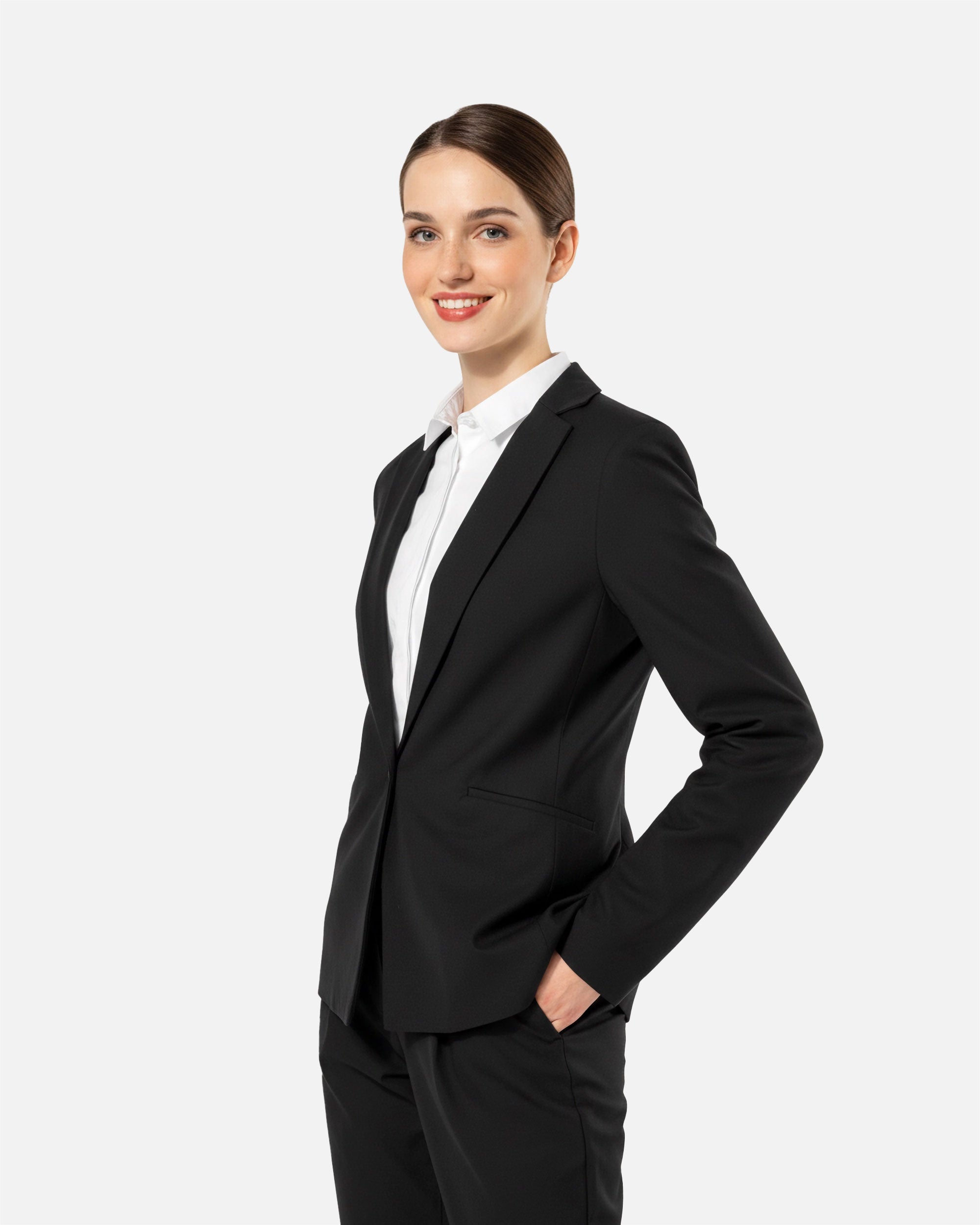 Eleganter Damen Blazer Black von VIVID