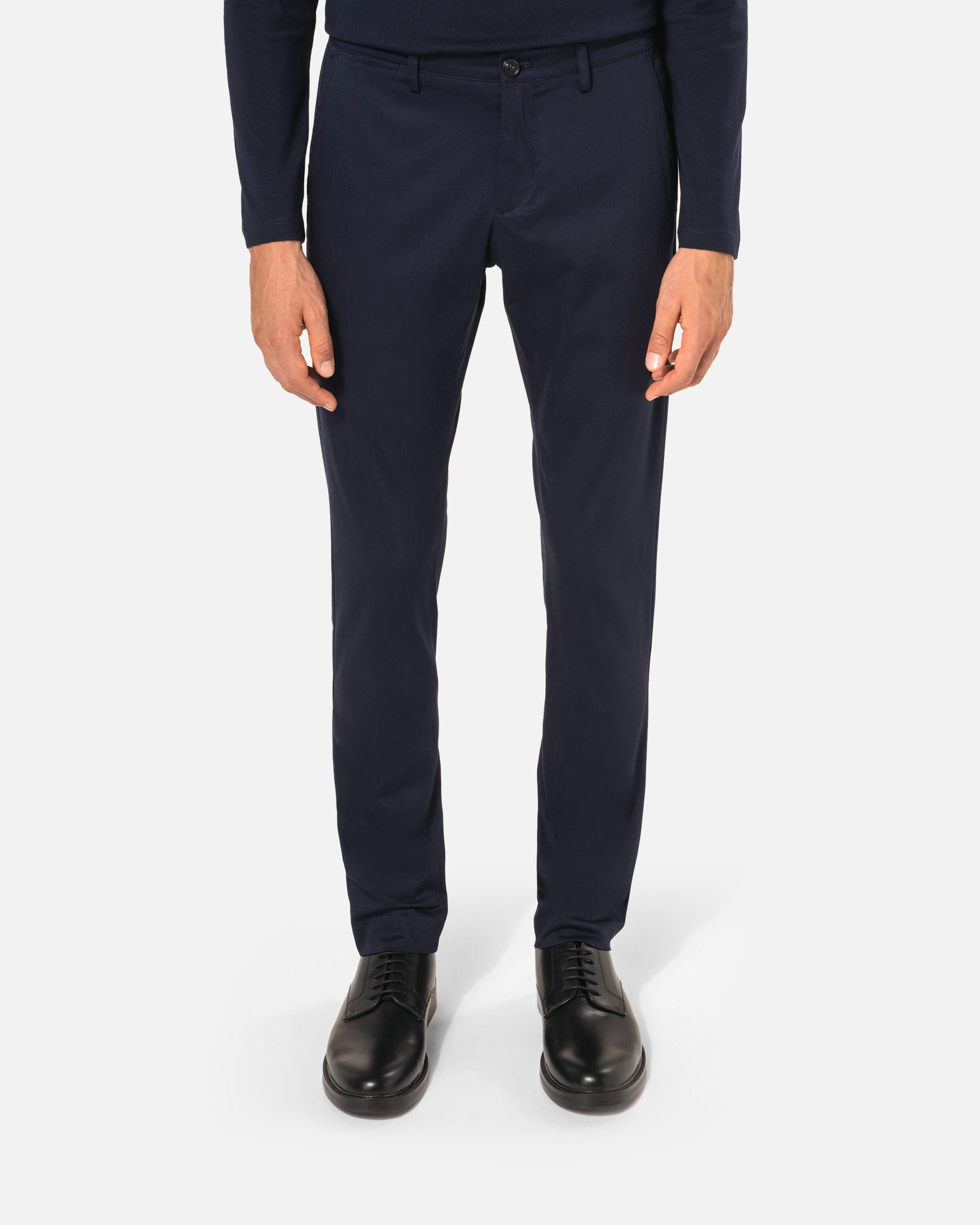 Elegante Herren Chino Hose Navy Blue von VIVID