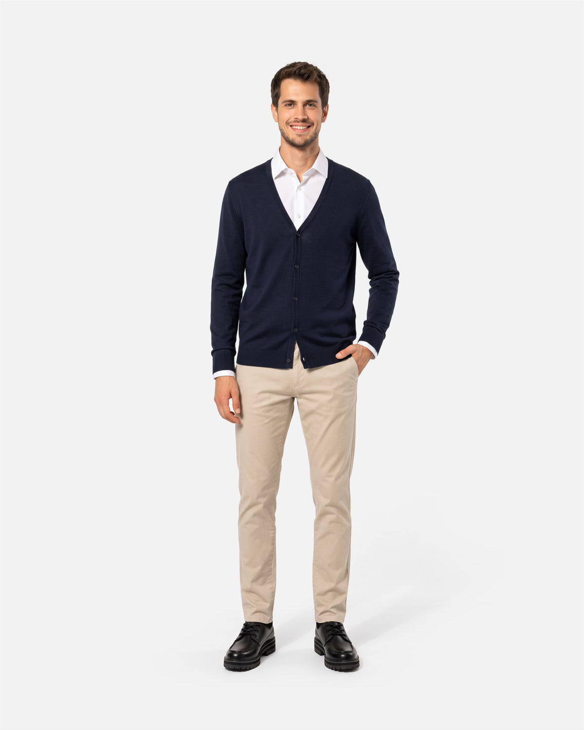 Herren Supima Strickjacke von VIVID