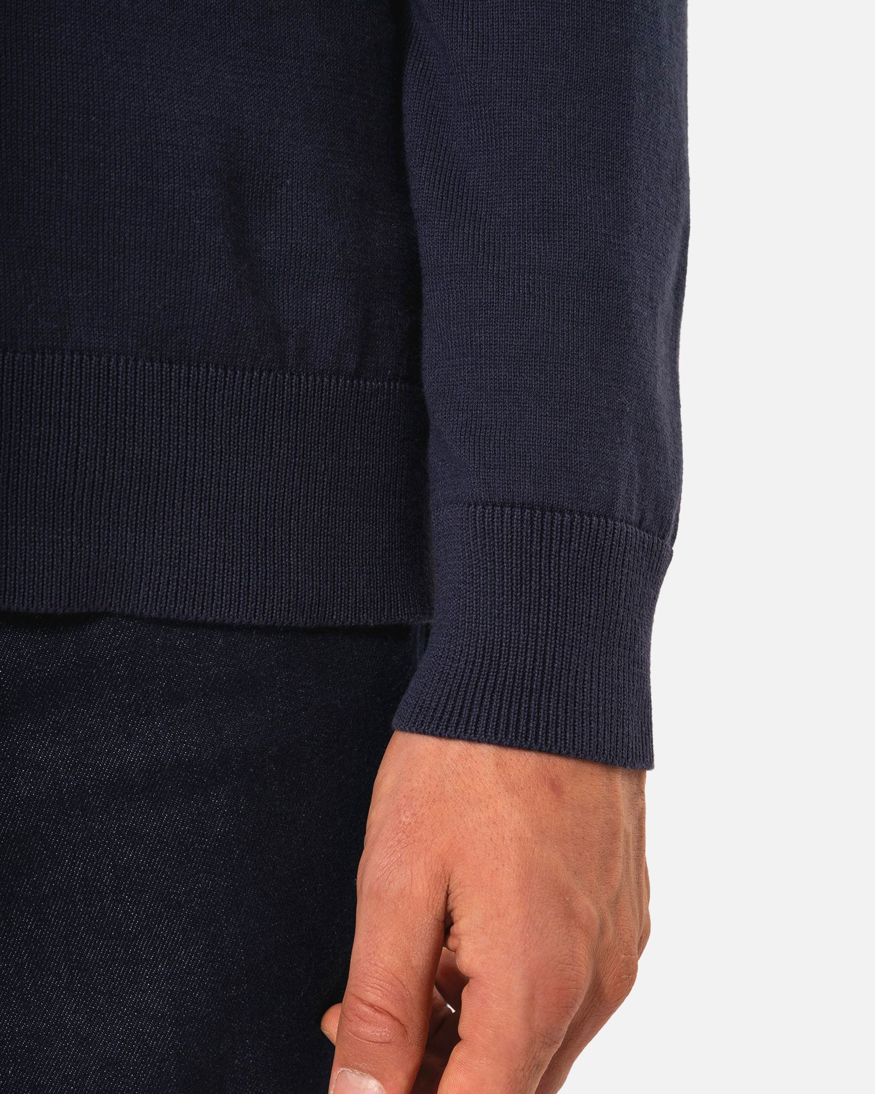 Herren Supima Strickjacke