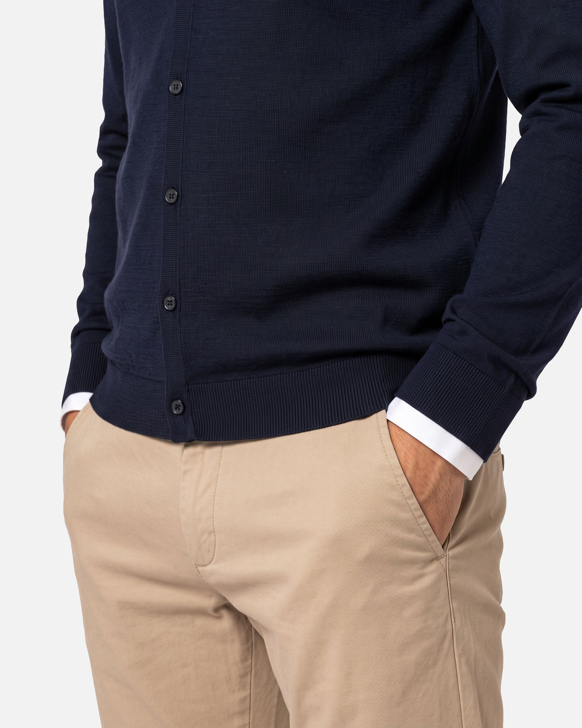 Herren Supima Strickjacke von VIVID