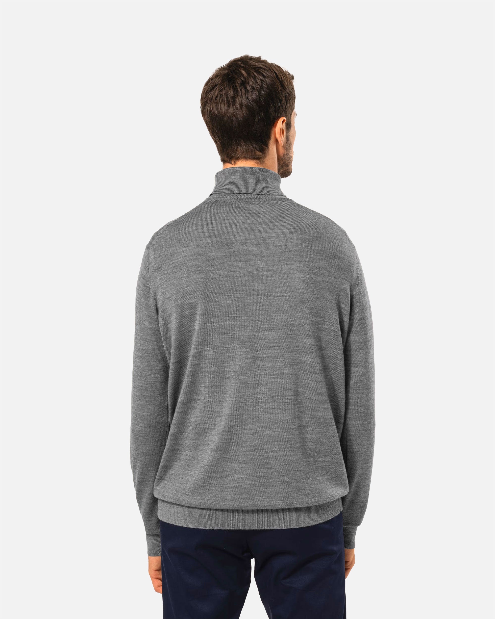 Herren Merino Rollkragen Pullover von VIVID