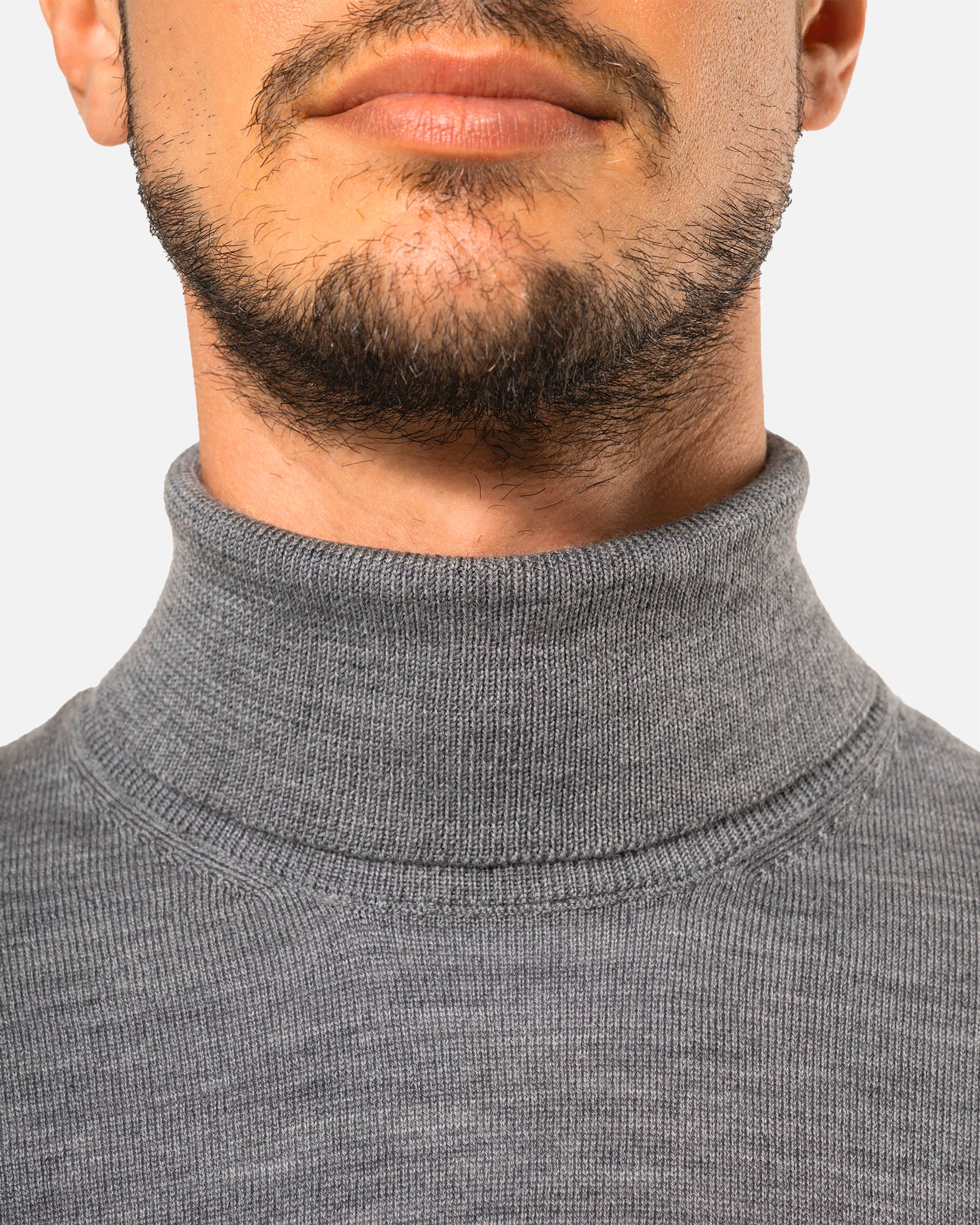 Herren Merino Rollkragen Pullover von VIVID