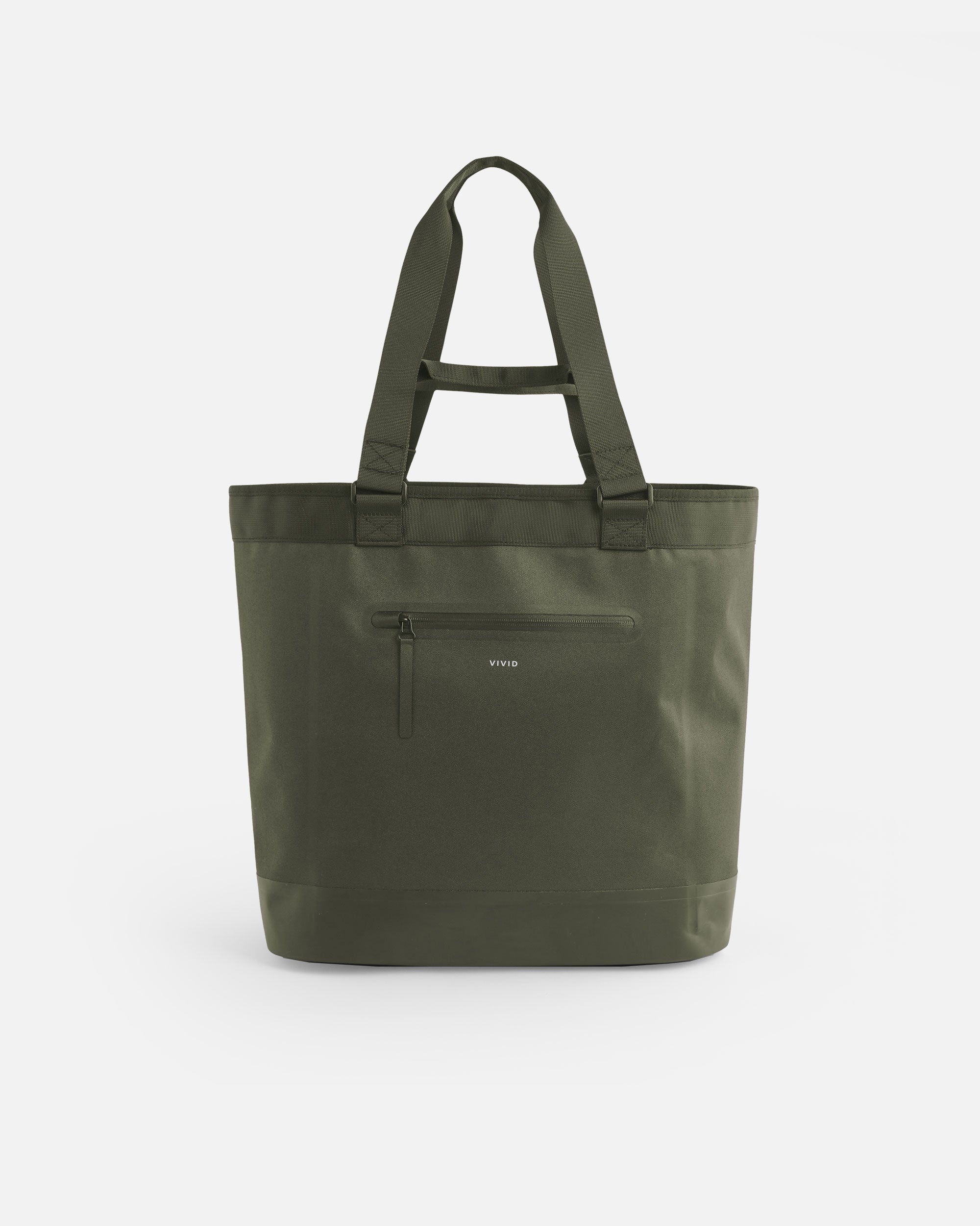 Wasserdichte Tragetasche Olive von VIVID