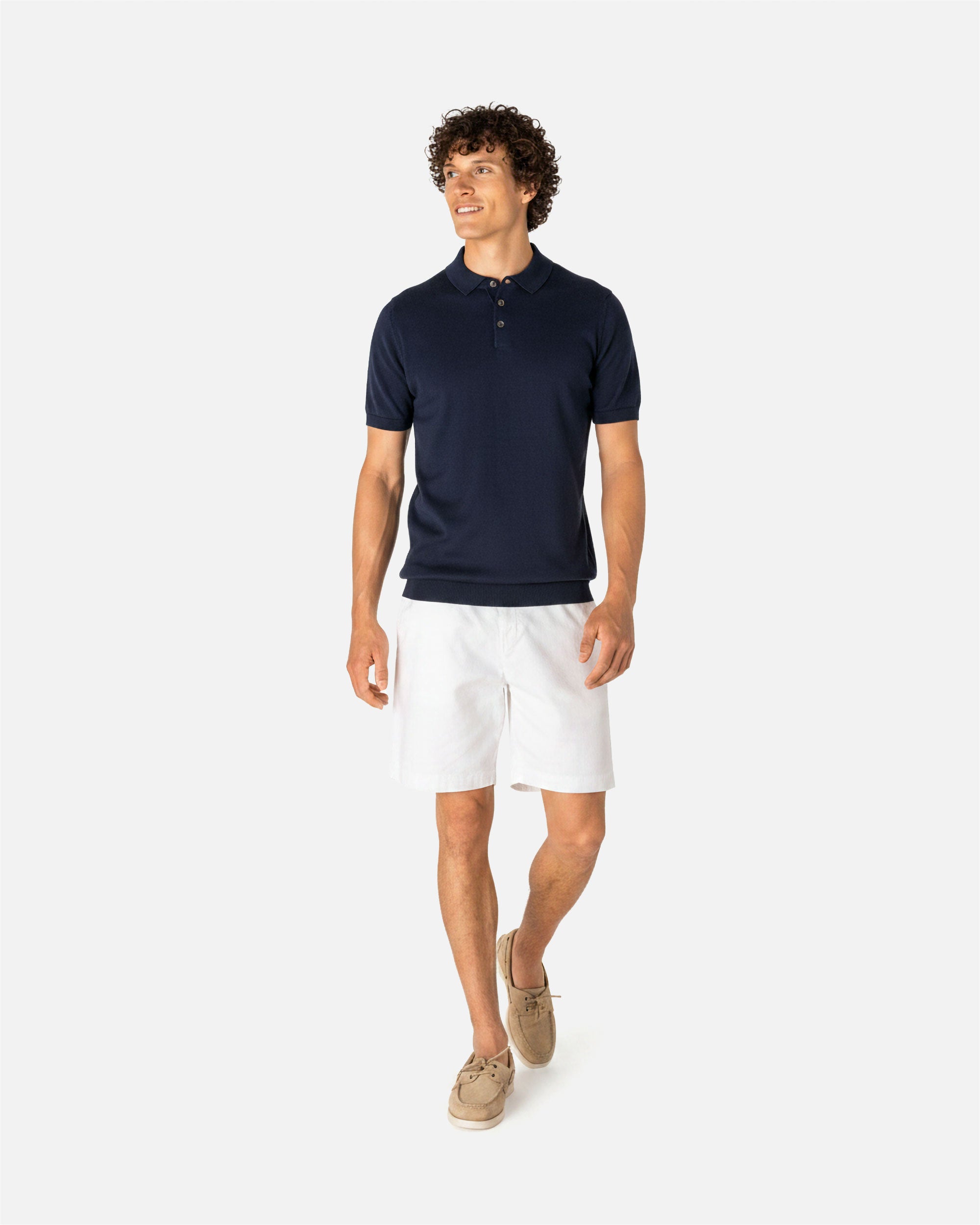Herren Strick Polo T-Shirt von VIVID