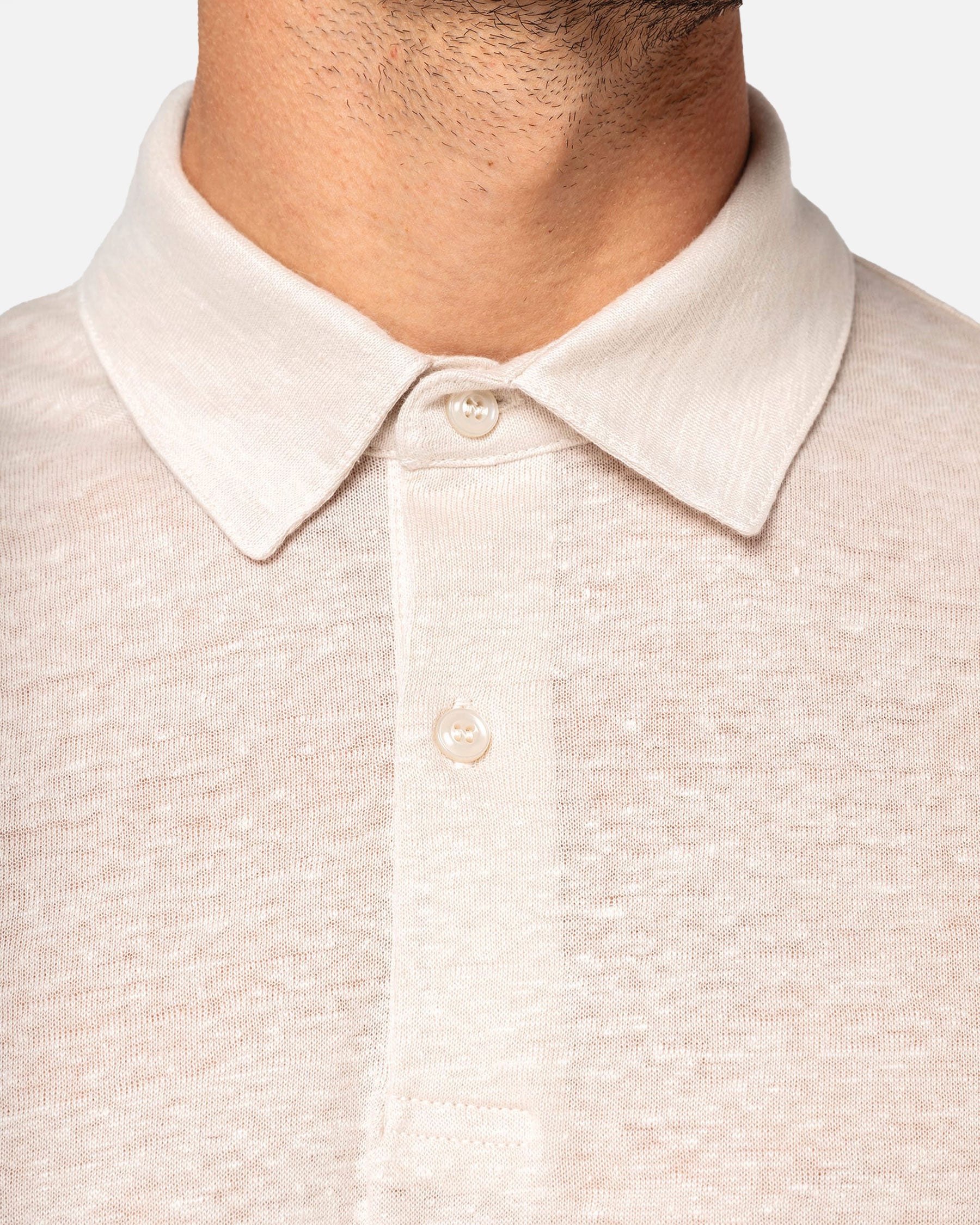 Herren Polo Leinenshirt von VIVID