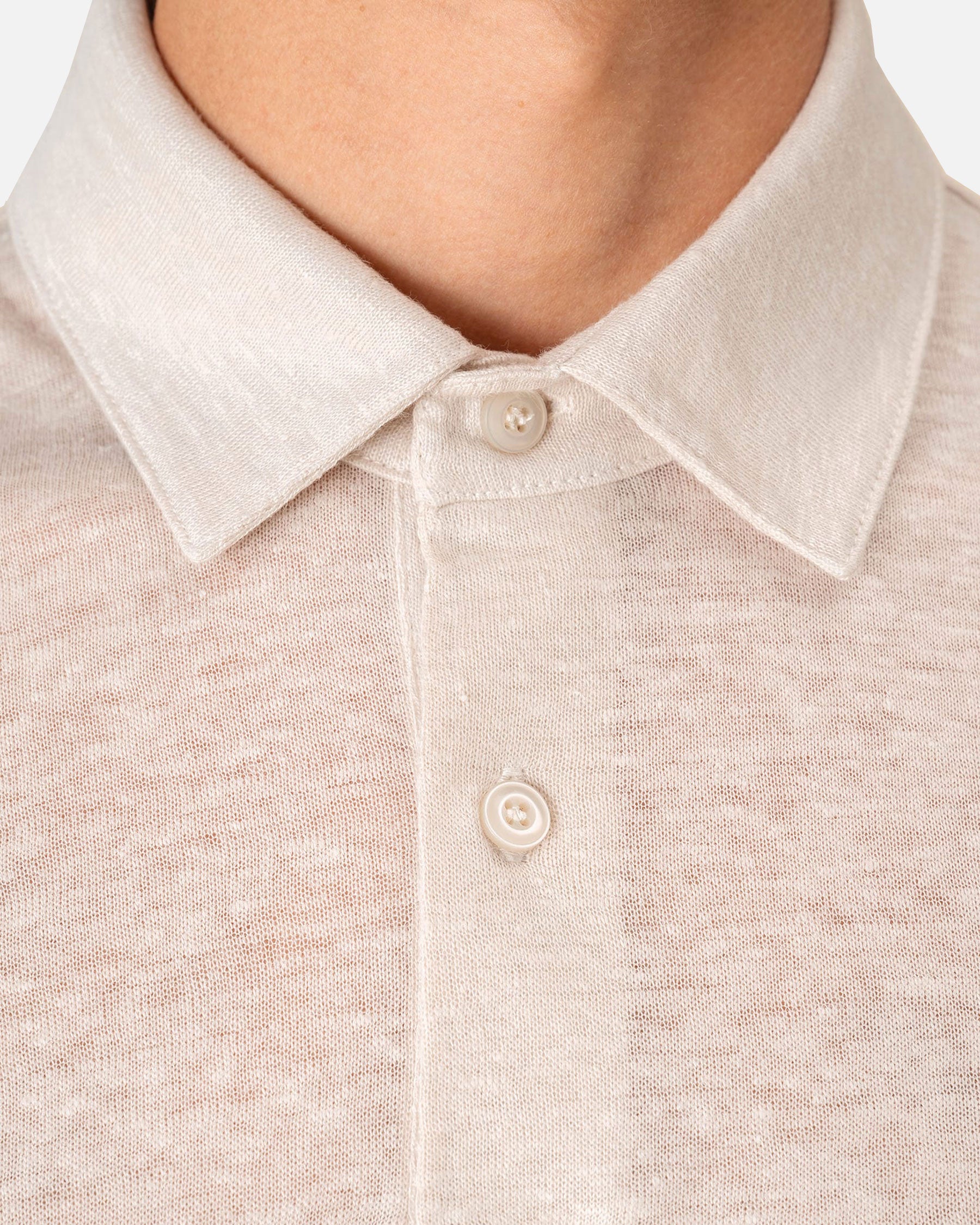 Herren Polo Leinenshirt von VIVID