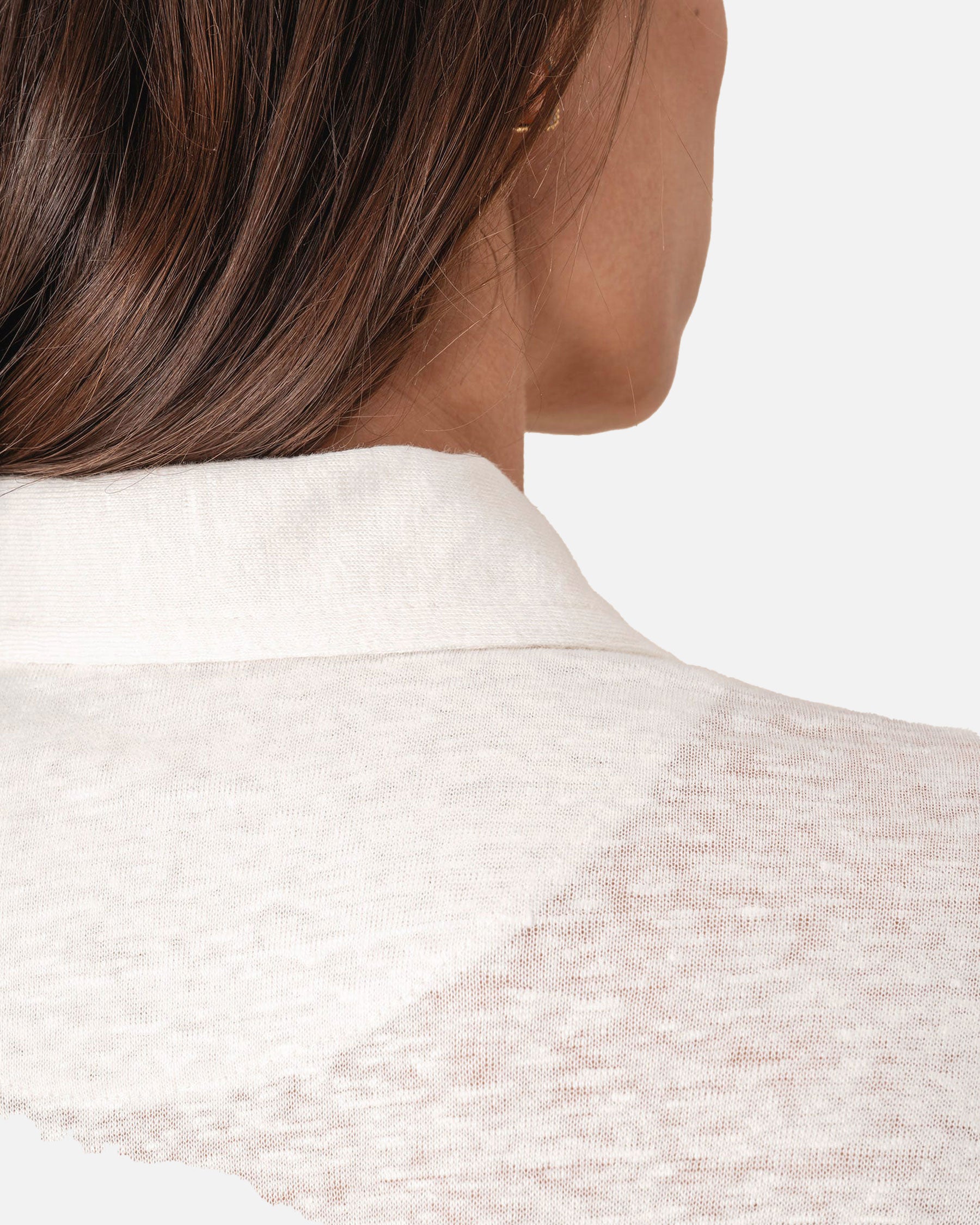 Damen Polo Leinenshirt von VIVID