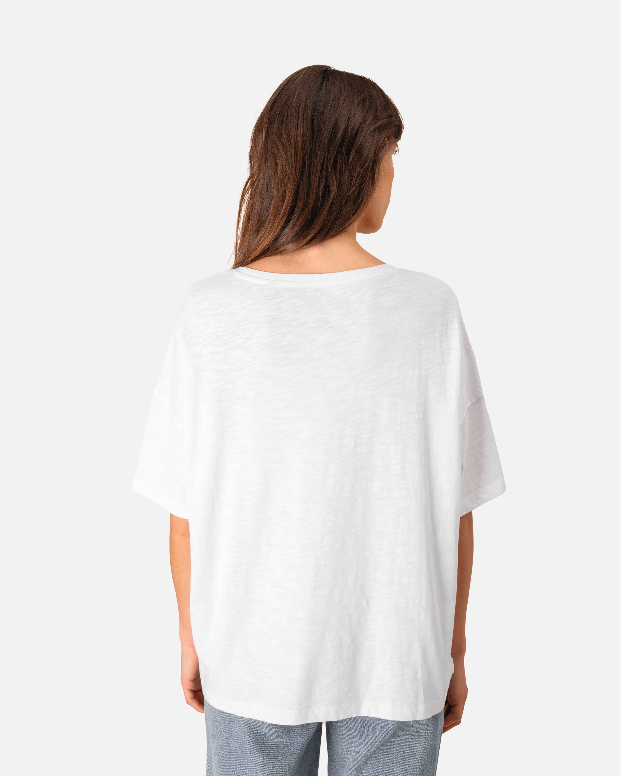 Übergroßes Damen Slub T-Shirt von VIVID