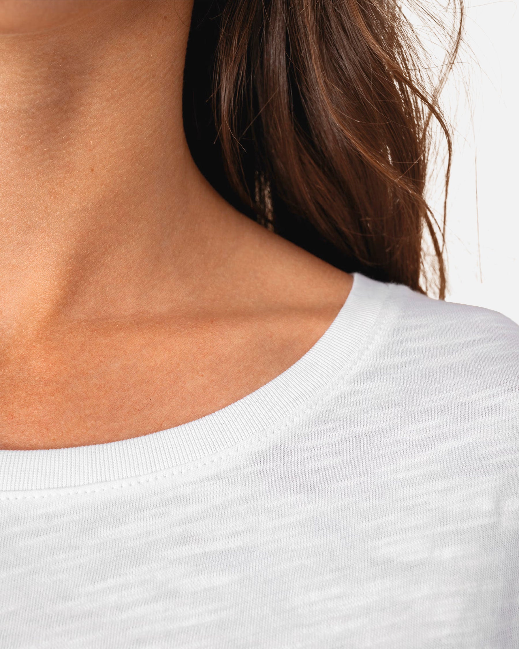 Übergroßes Damen Slub T-Shirt von VIVID