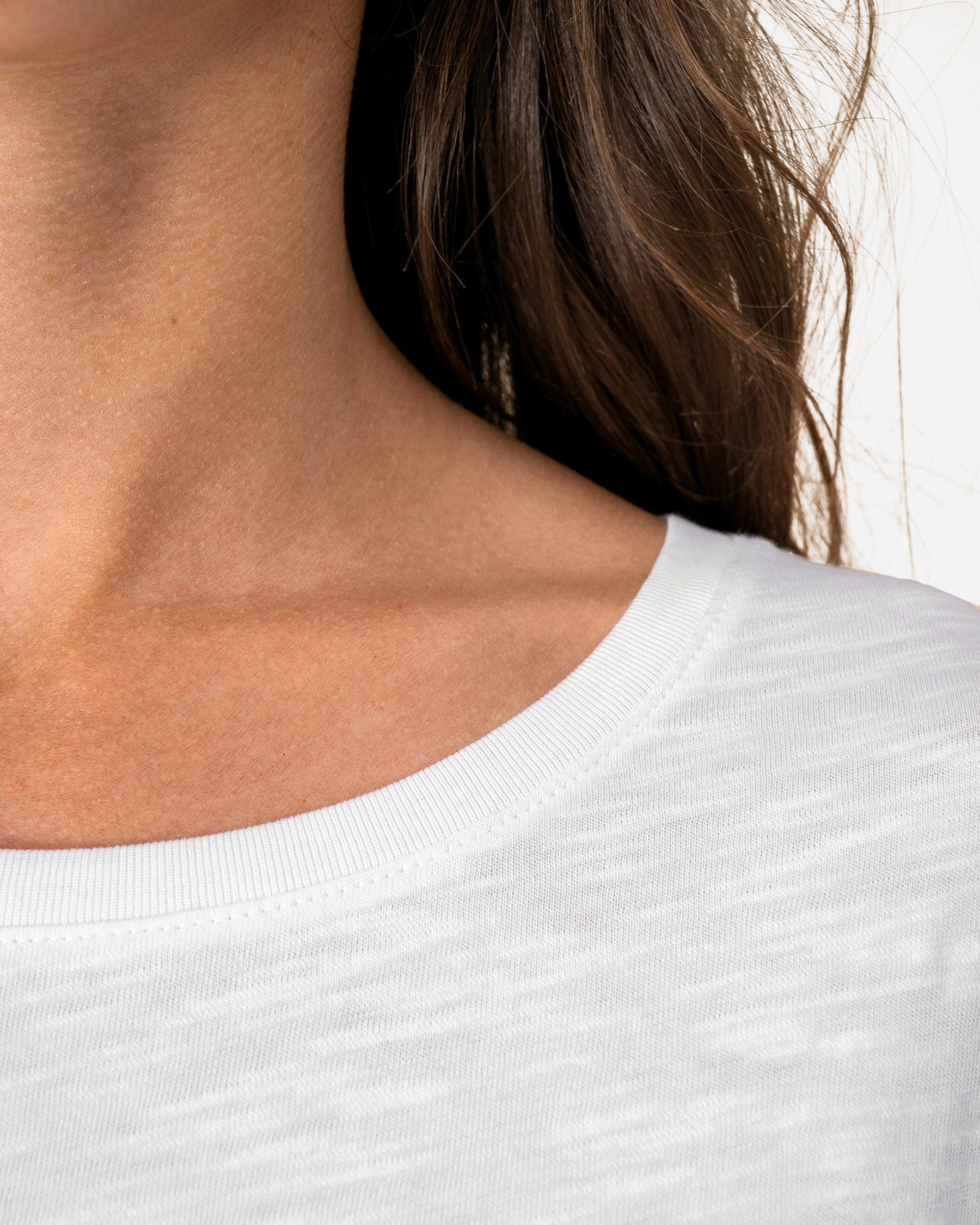 Übergroßes Damen Slub T-Shirt von VIVID