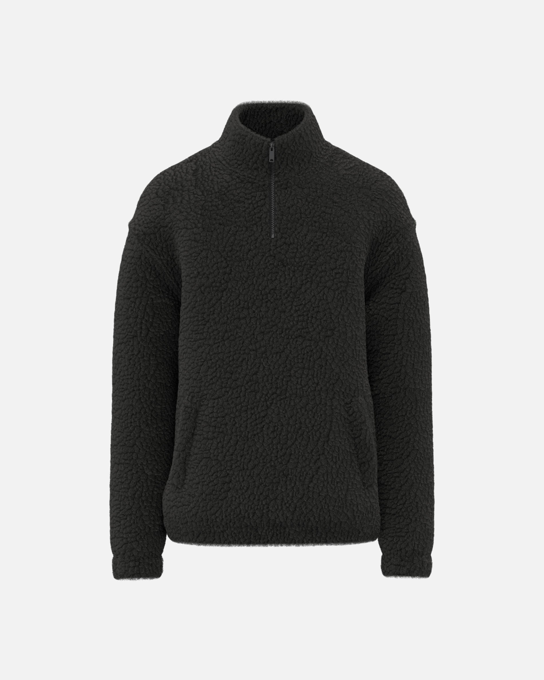 Unisex Sherpa 1/4 Zip Sweatshirt