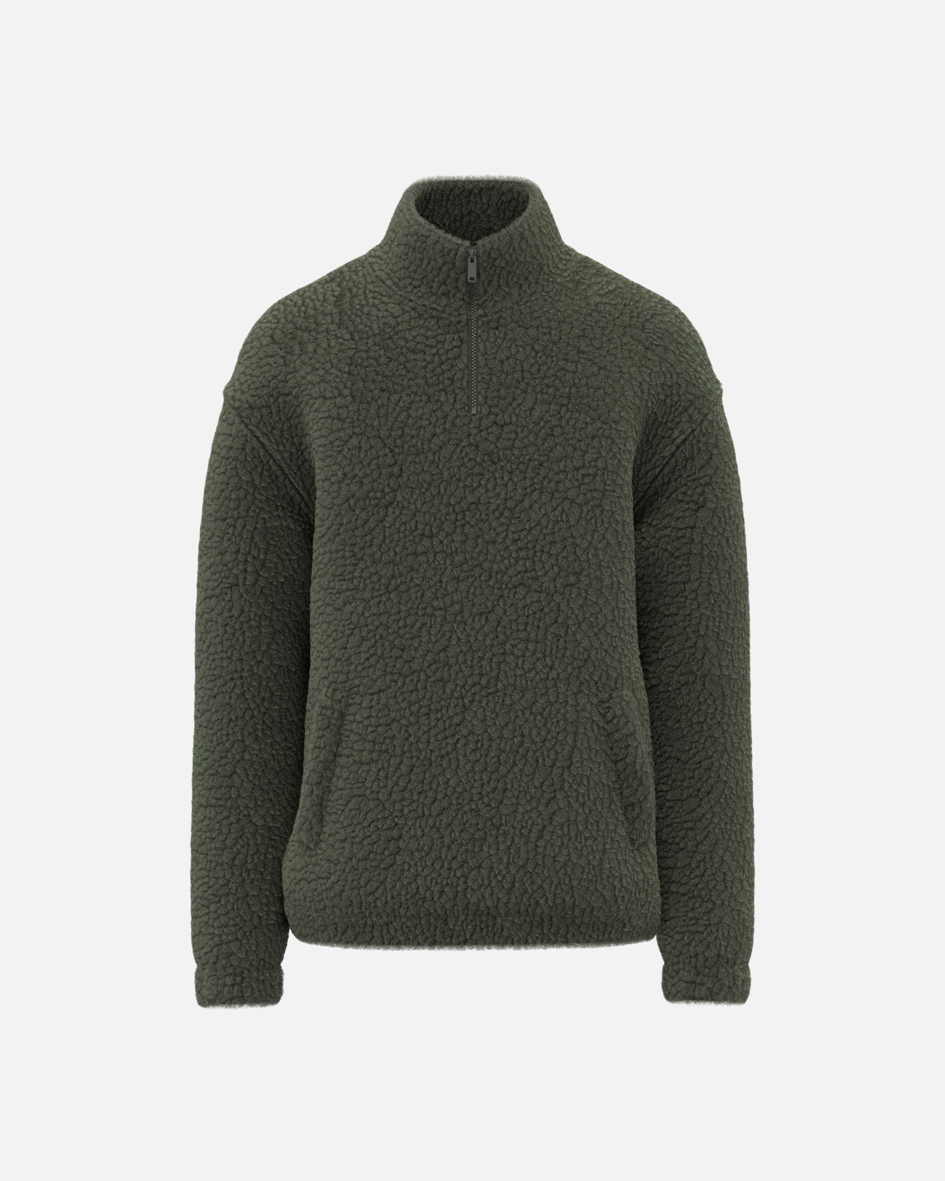 Unisex Sherpa 1/4 Zip Sweatshirt