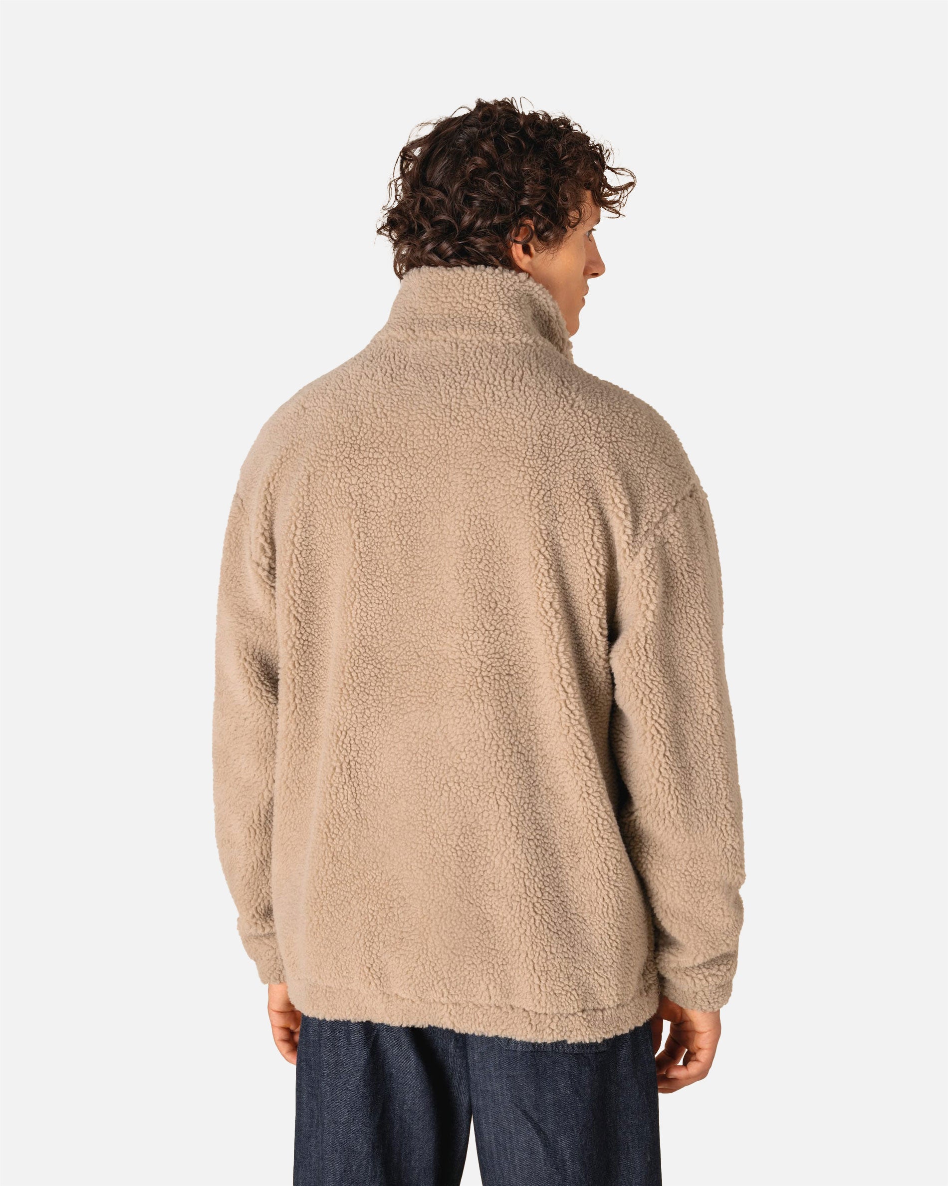 Unisex Sherpa 1/4 Zip Sweatshirt