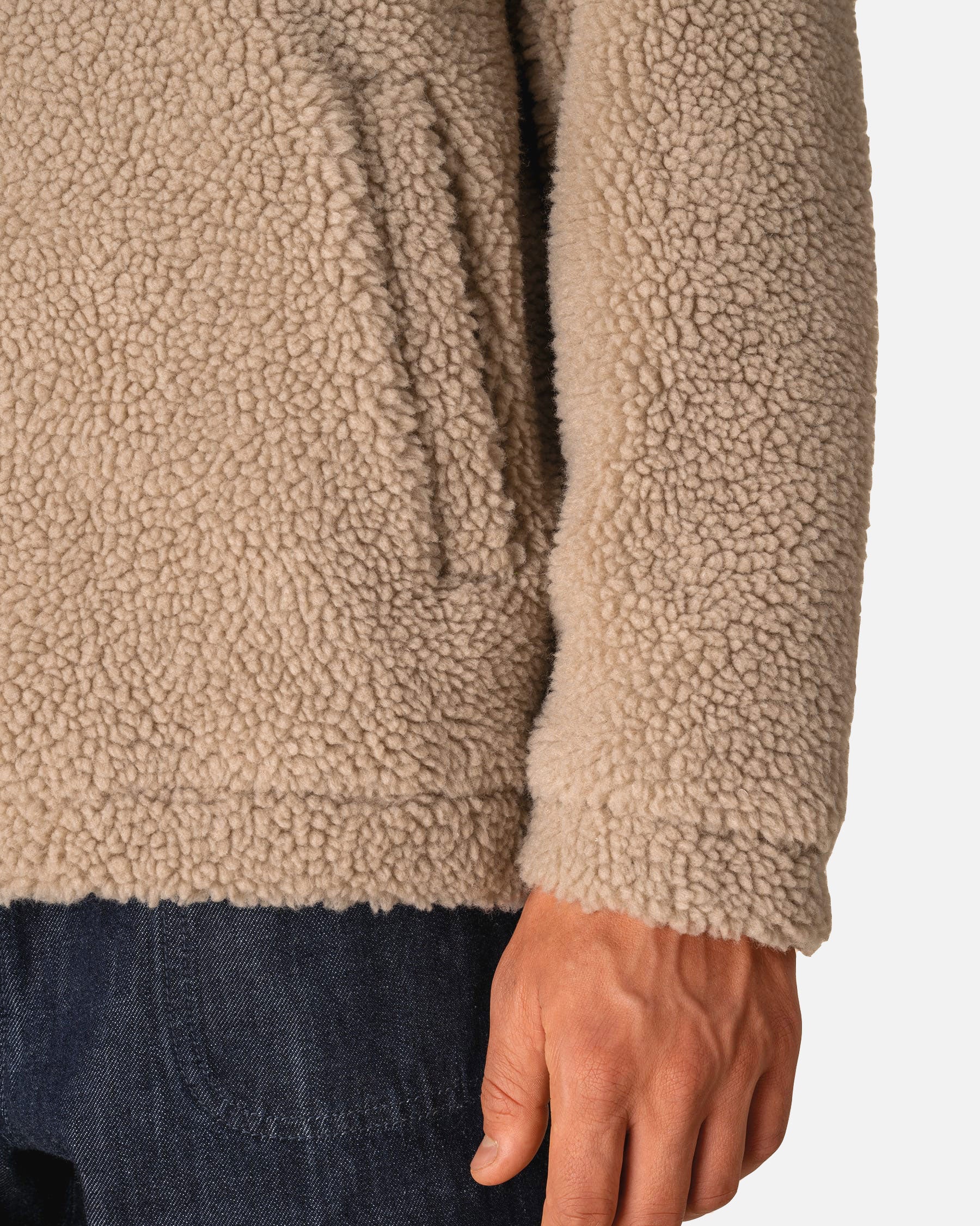 Unisex Sherpa 1/4 Zip Sweatshirt