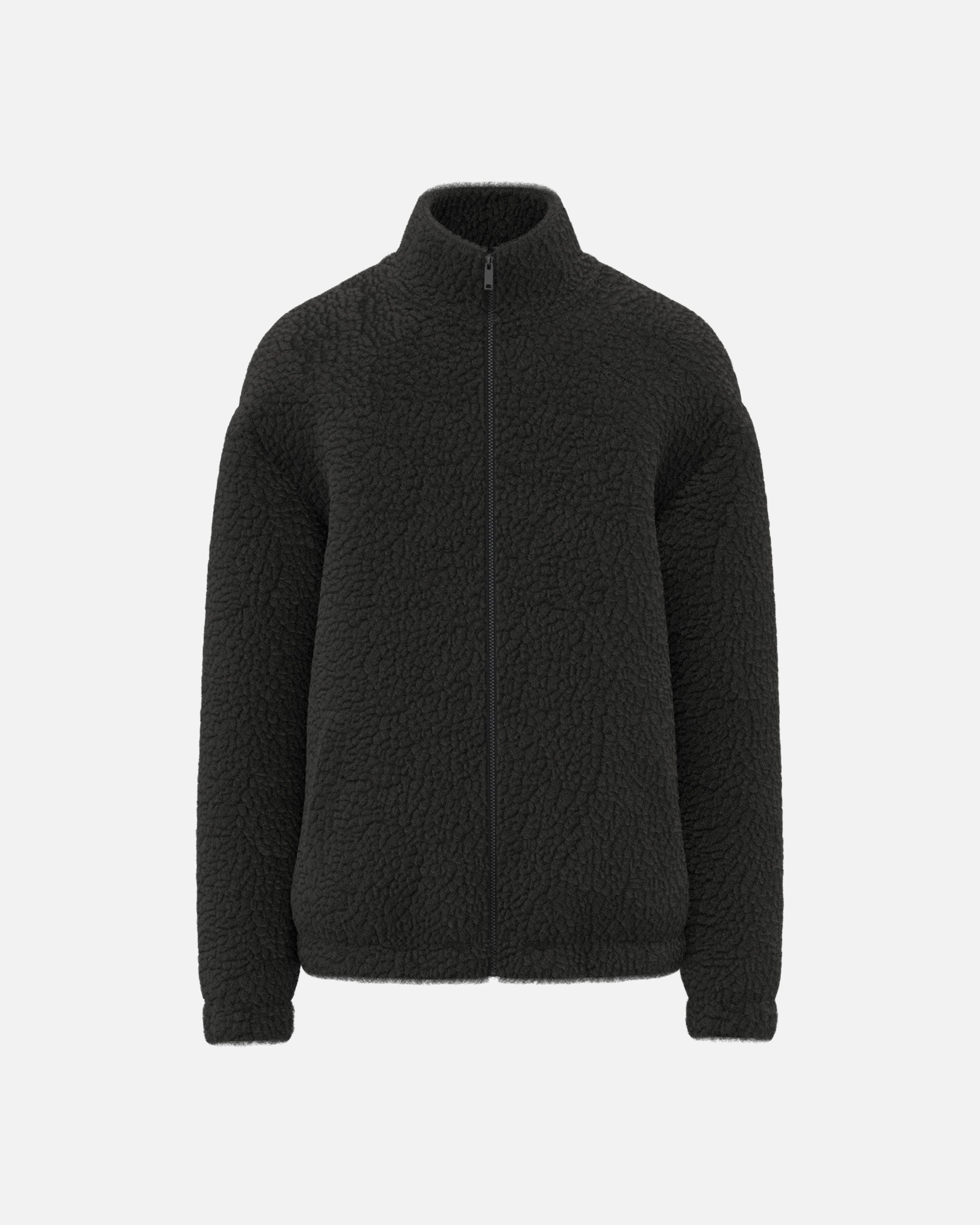 Unisex Sherpa Zip Sweatshirt
