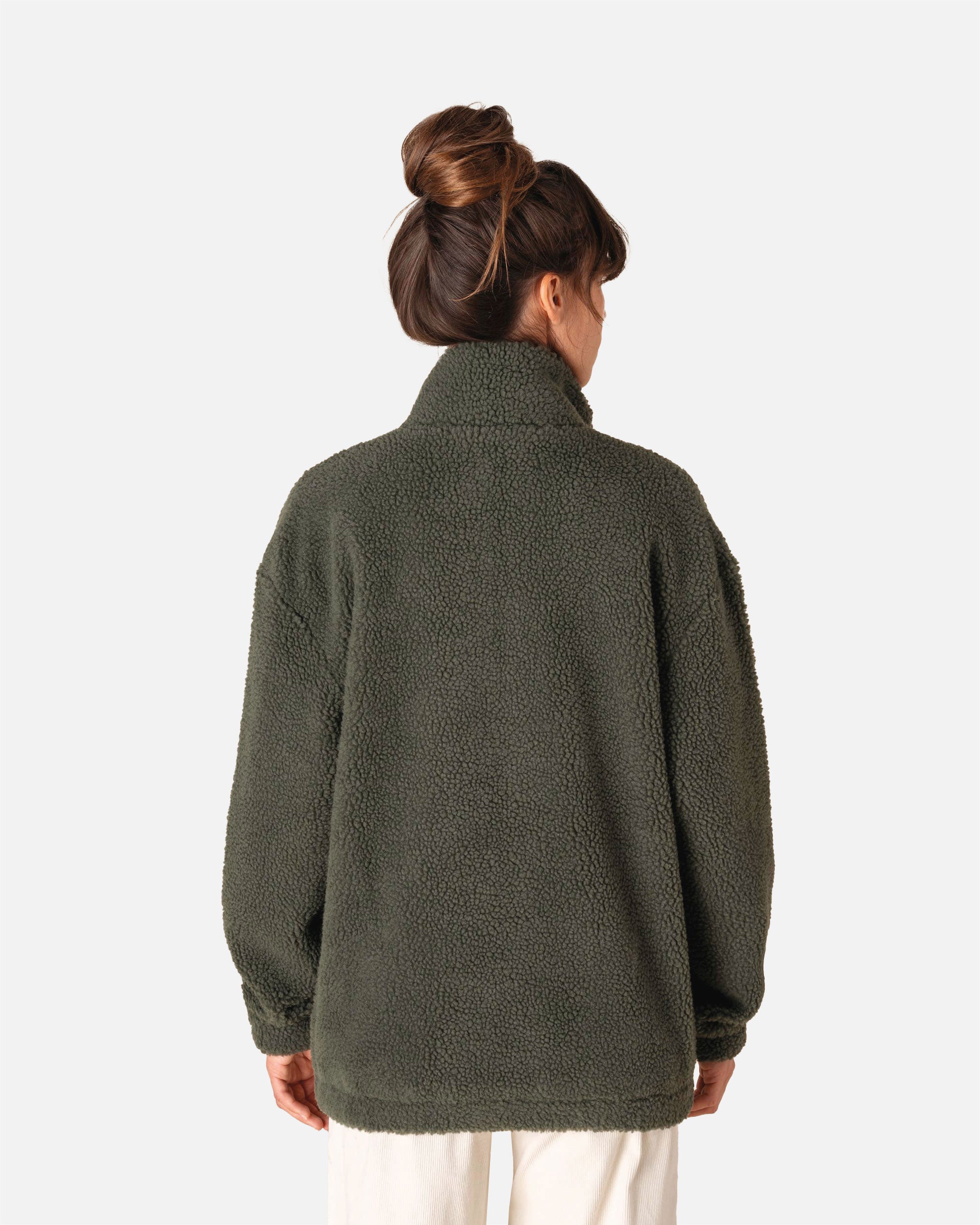 Unisex Sherpa Zip Sweatshirt von VIVID