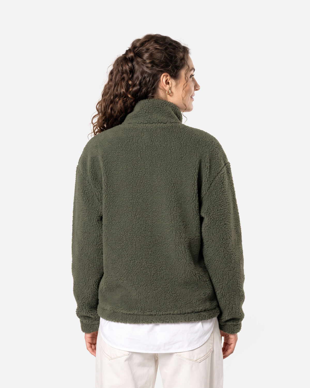 Unisex Sherpa Zip Sweatshirt von VIVID