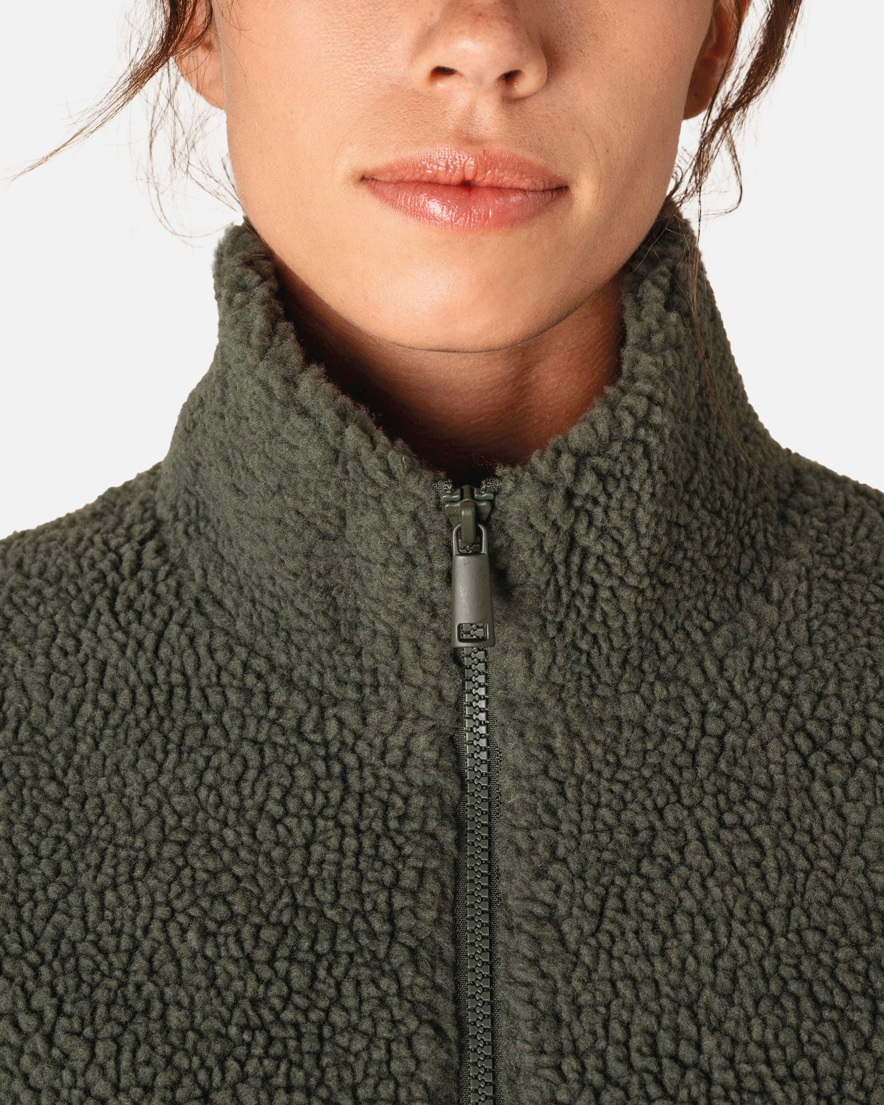 Unisex Sherpa Zip Sweatshirt von VIVID