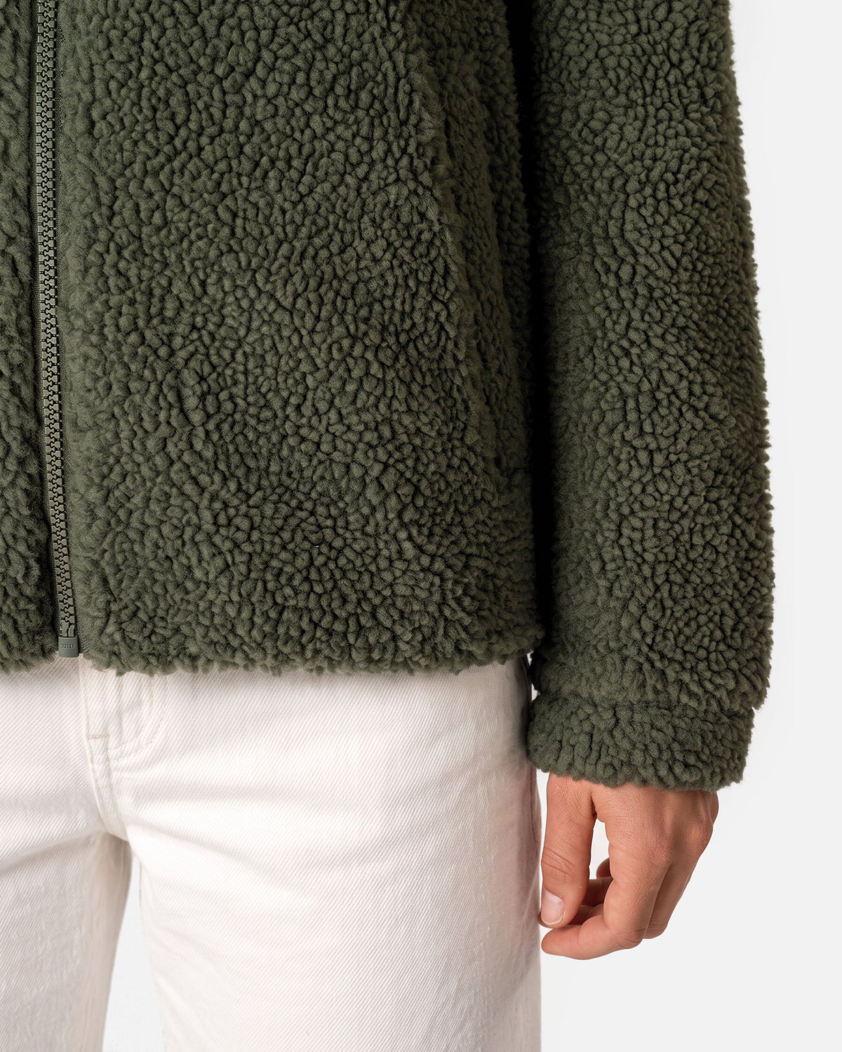 Unisex Sherpa Zip Sweatshirt von VIVID
