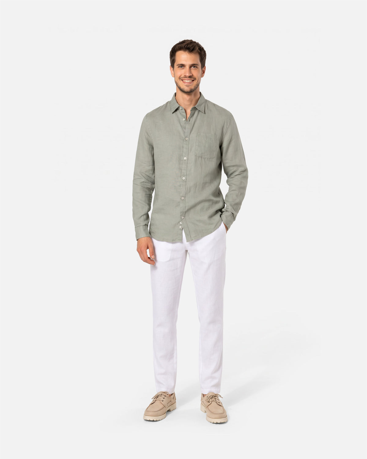 Leichtes Herren Leinenhemd von VIVID