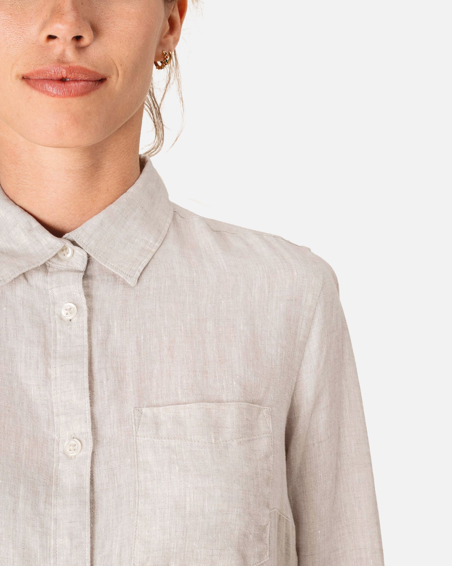 Leichtes Damen Leinenhemd von VIVID