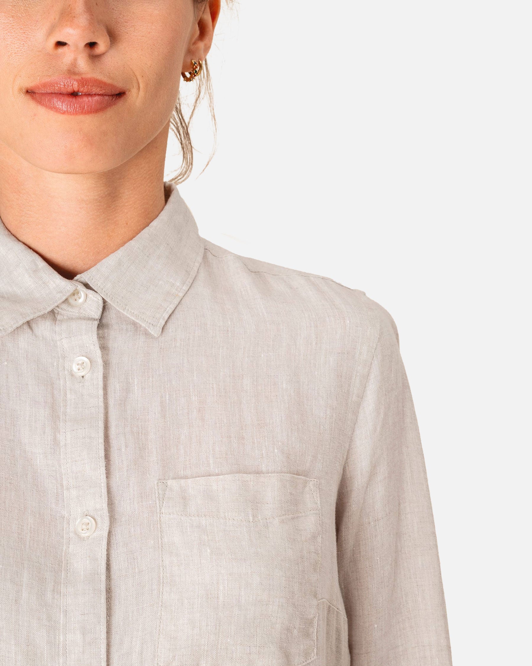 Leichtes Damen Leinenhemd von VIVID