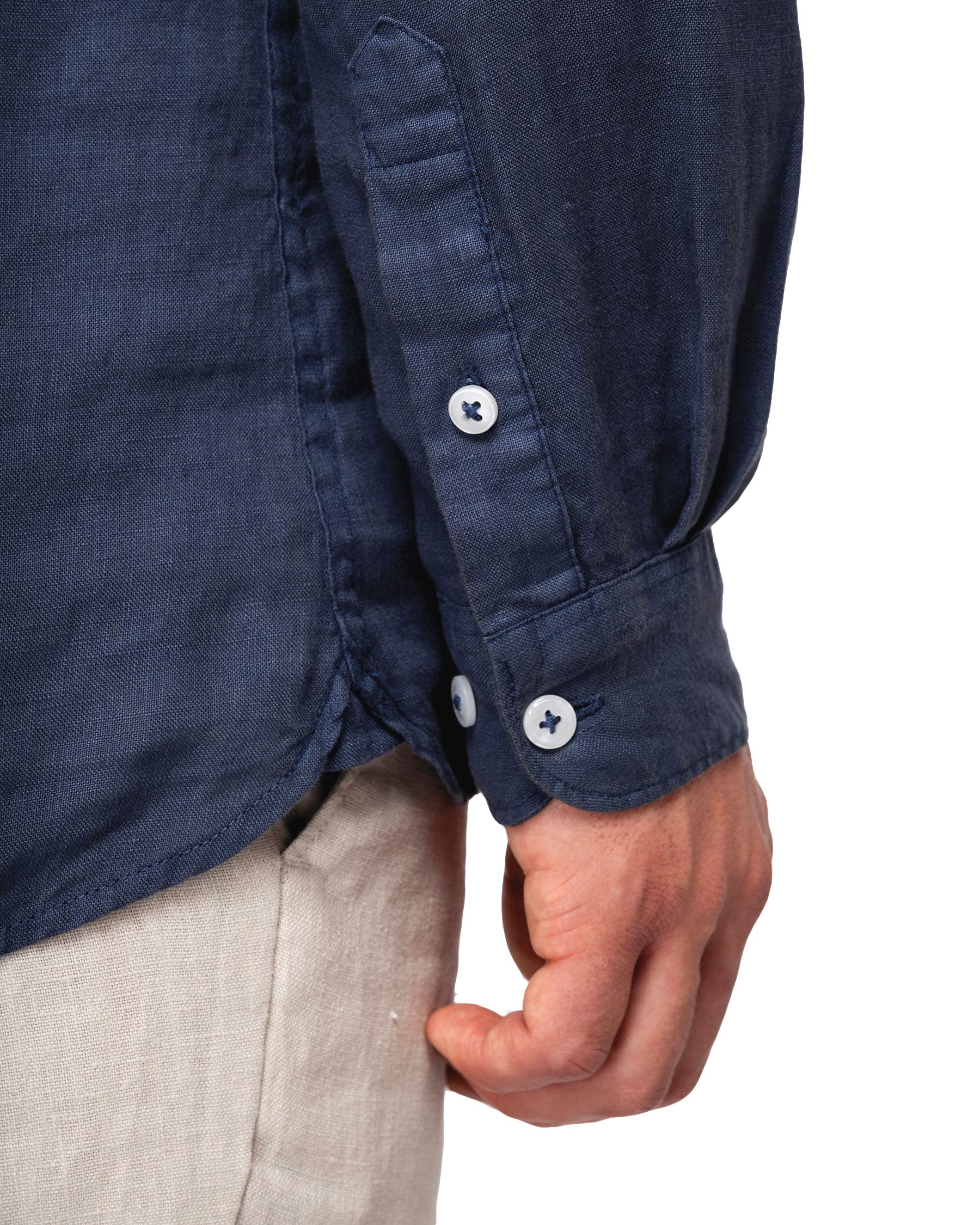 Ausgewaschenes Herren Leinenhemd von VIVID