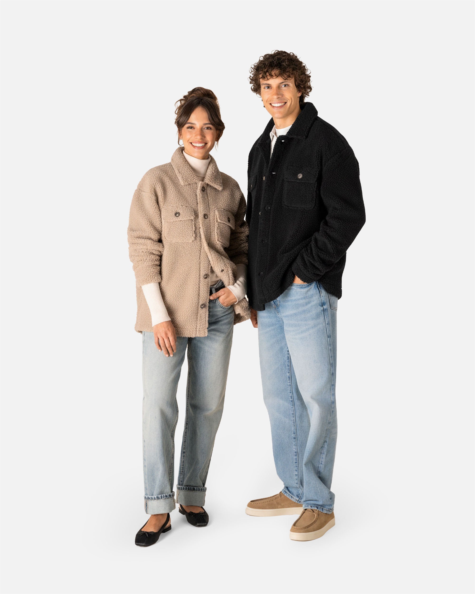 Unisex Sherpa Jacke von VIVID