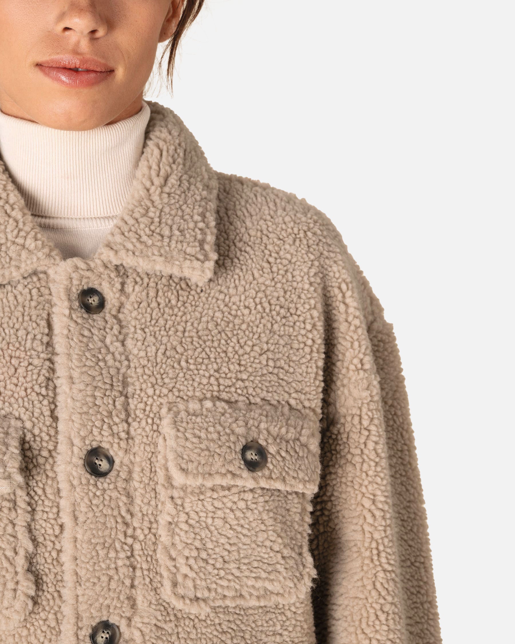 Unisex Sherpa Jacke von VIVID