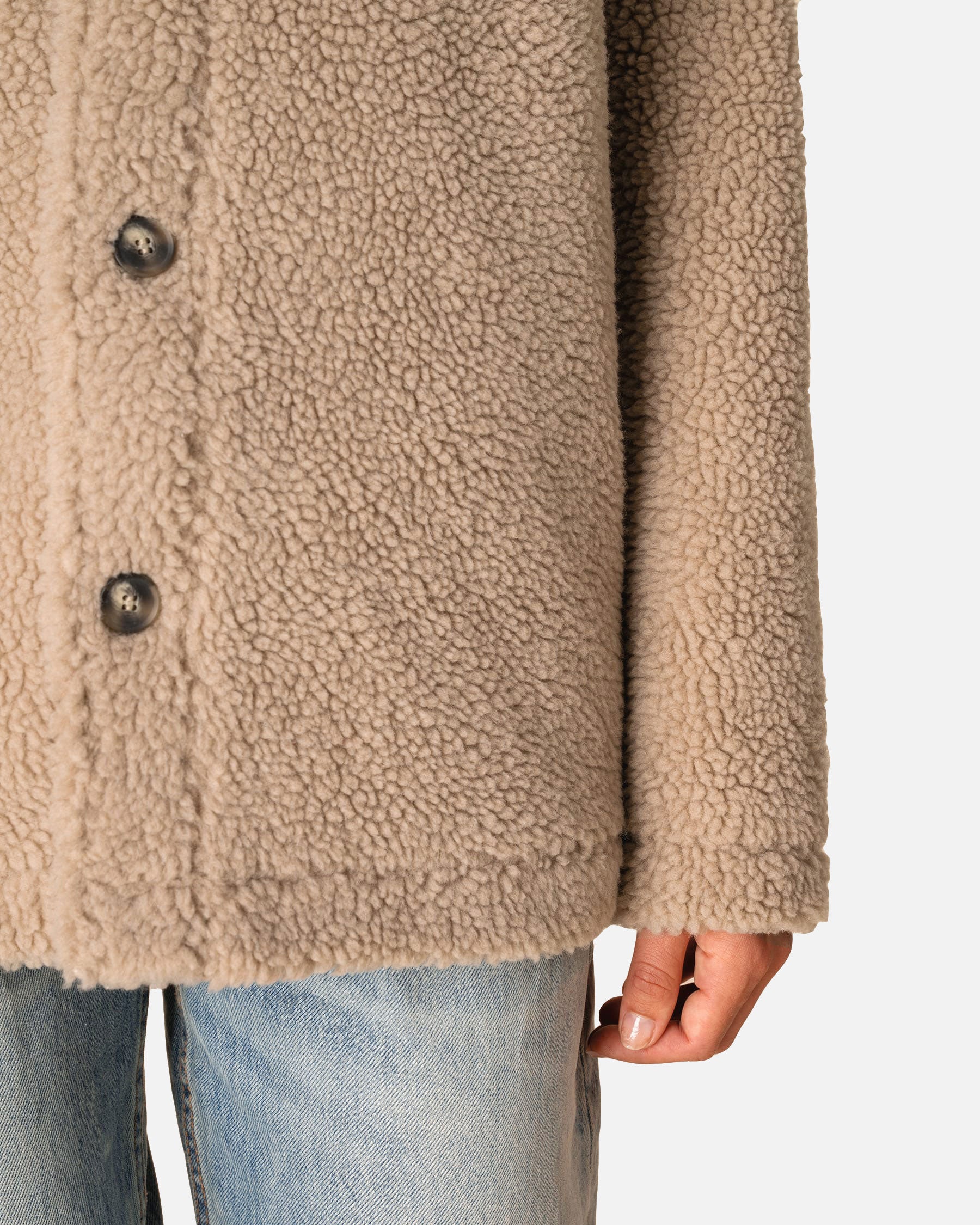 Unisex Sherpa Jacke