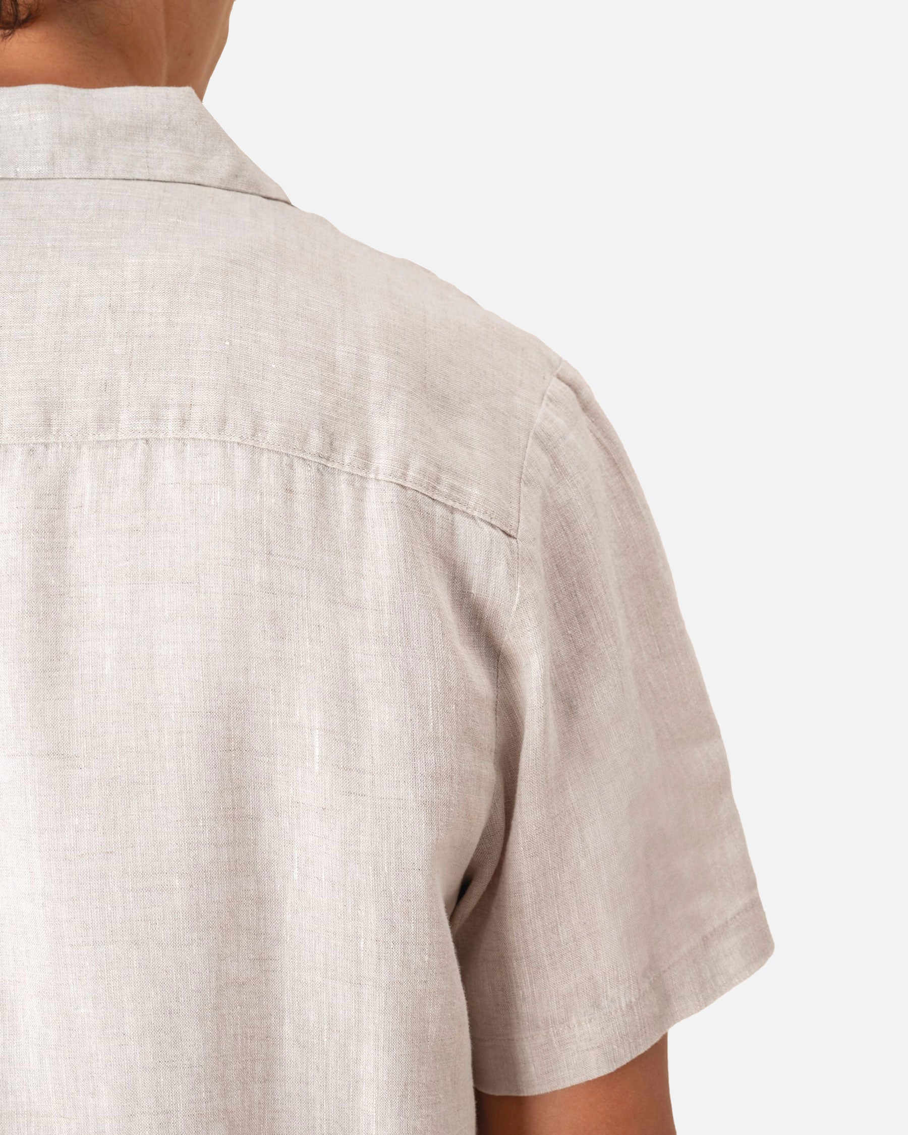 Leichtes Herren Kurzarm Leinenhemd von VIVID