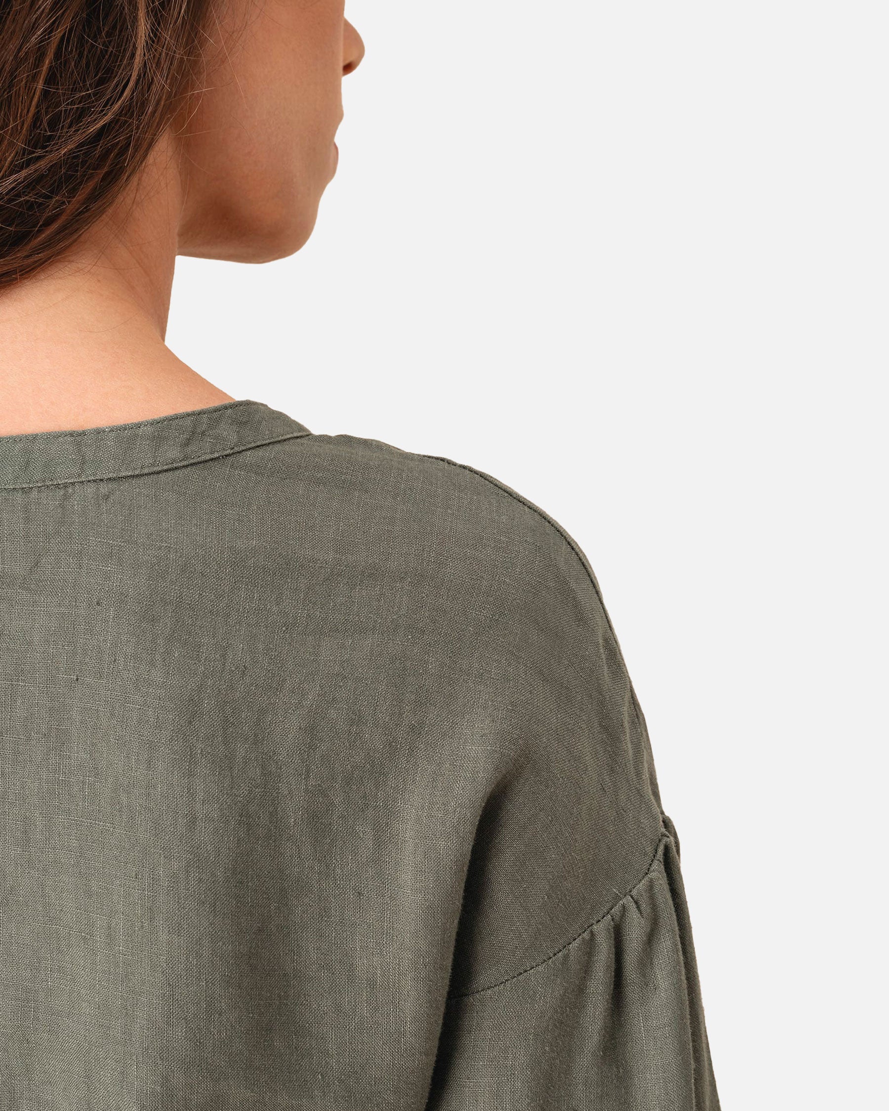 Damen Leinenkittel T-Shirt von VIVID