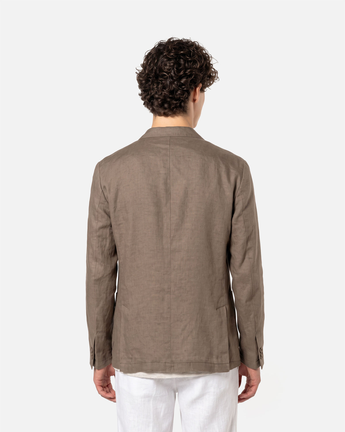 Herren-Blazer aus verwaschenem Leinen von VIVID