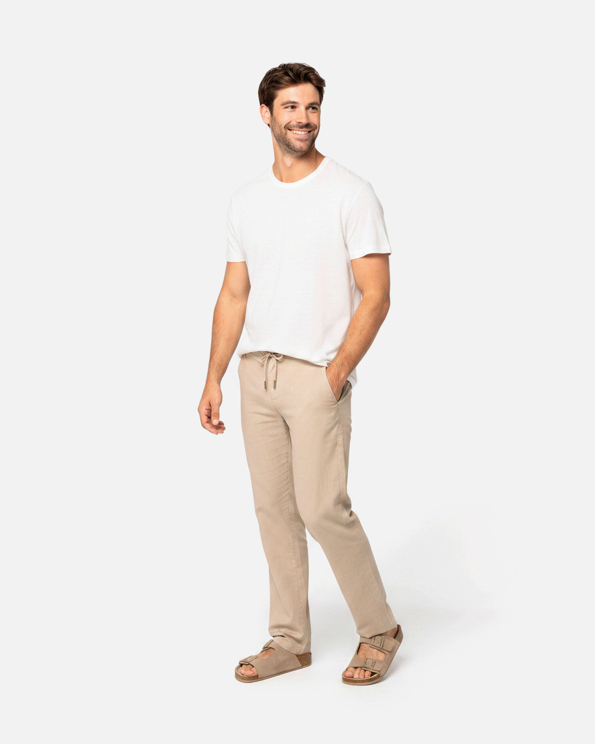 Herren Leinen-Baumwolle Hose von VIVID