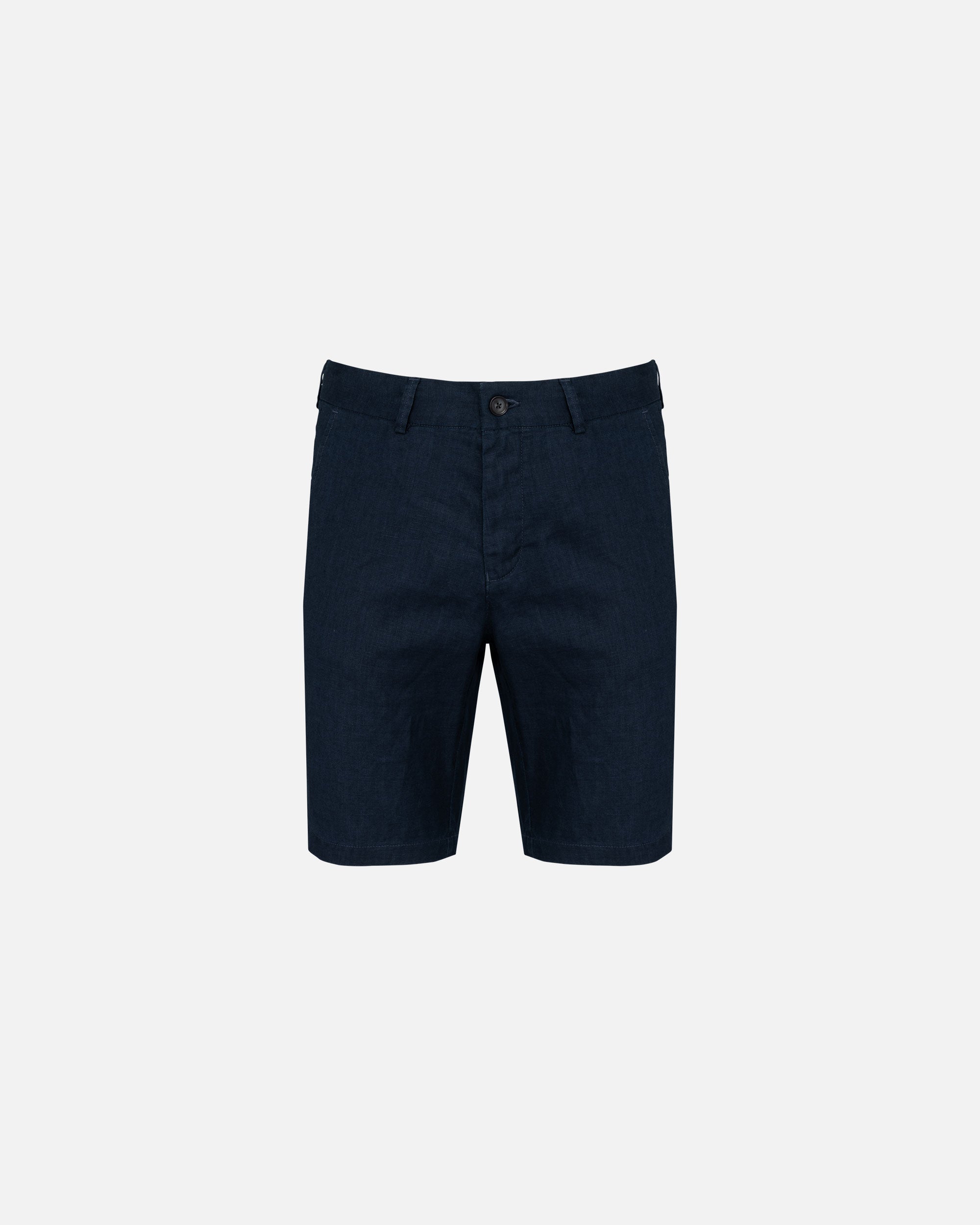 Herren Bermuda Leinenshorts Navy Blue von VIVID