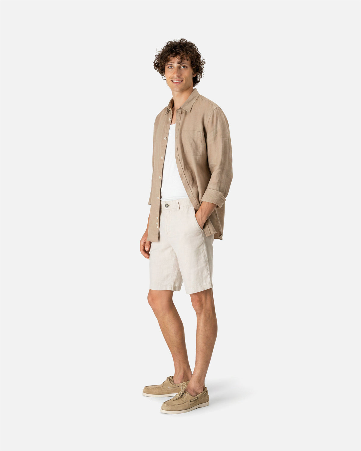 Herren Bermuda Leinenshorts von VIVID