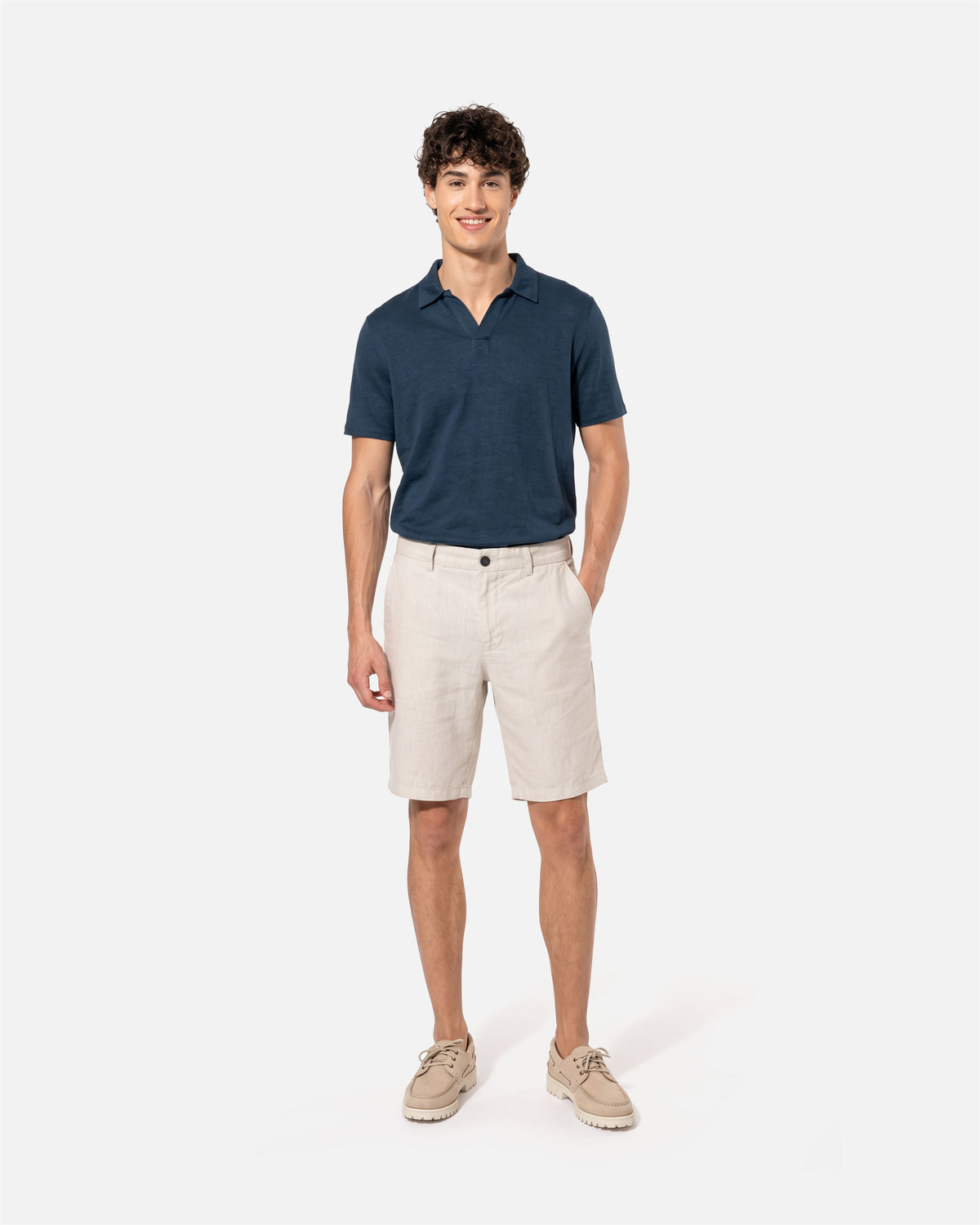 Herren Bermuda Leinenshorts von VIVID