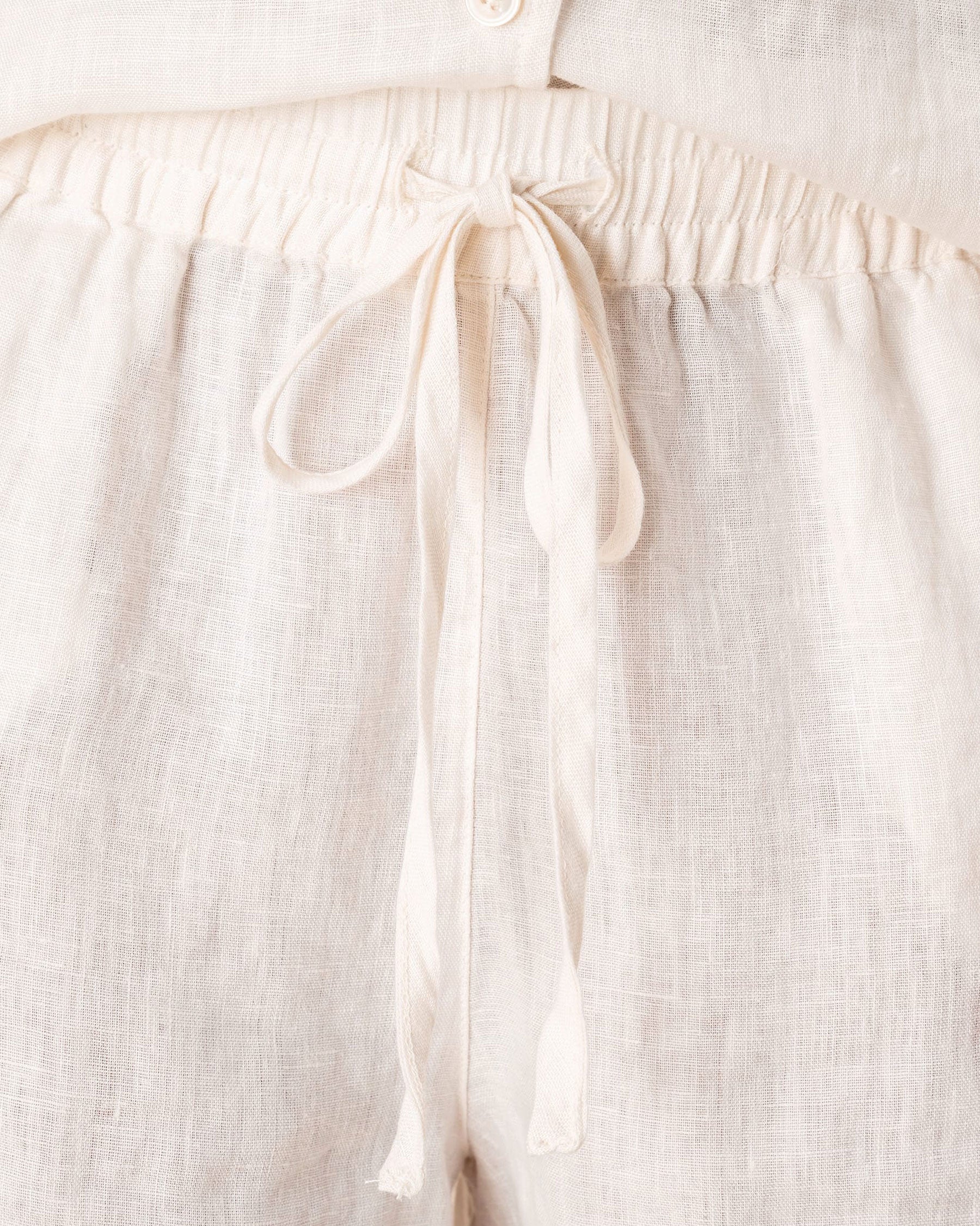 Damen Leinenshorts mit Kordelzug von VIVID