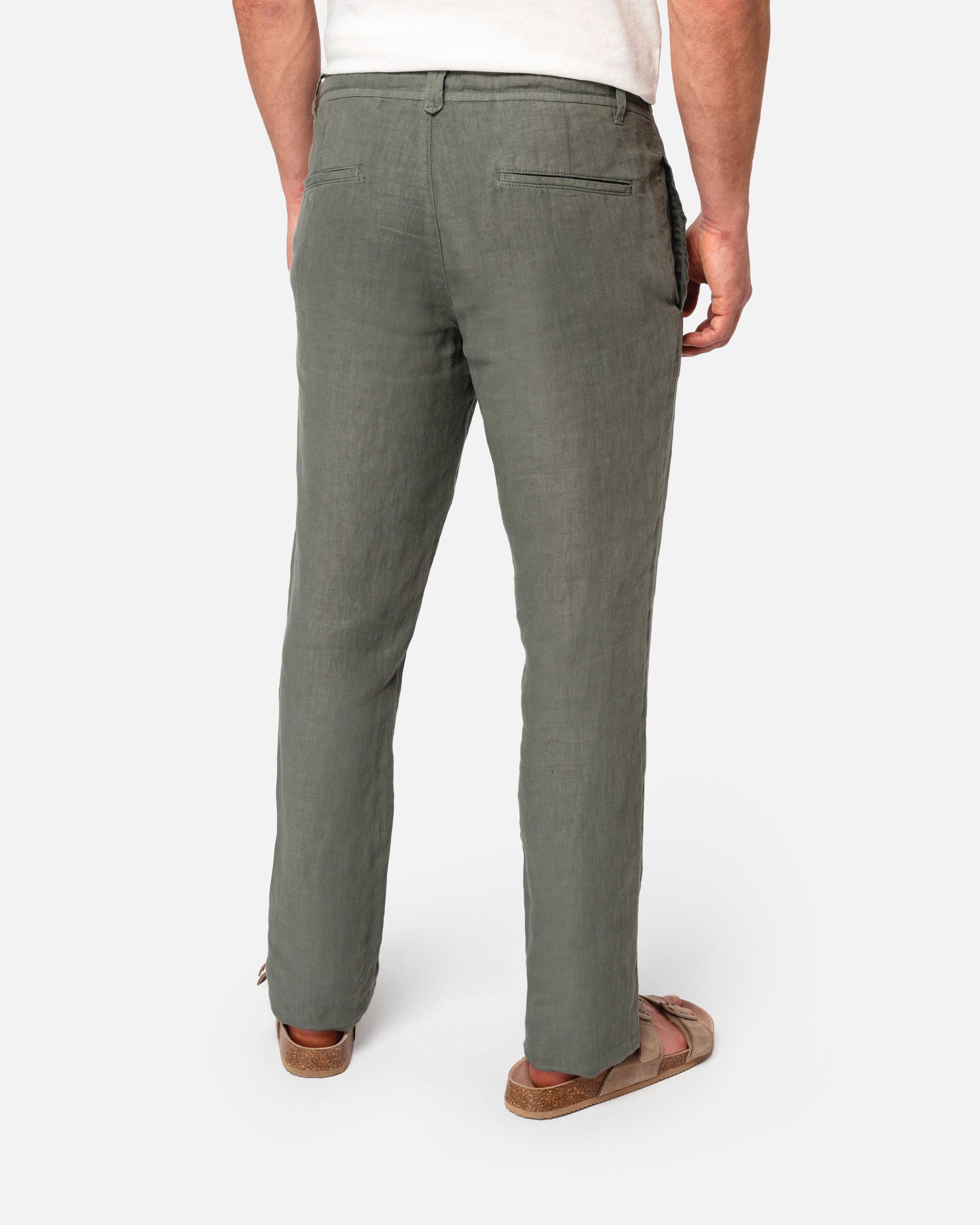 Ausgewaschene Herren Leinenhose von VIVID